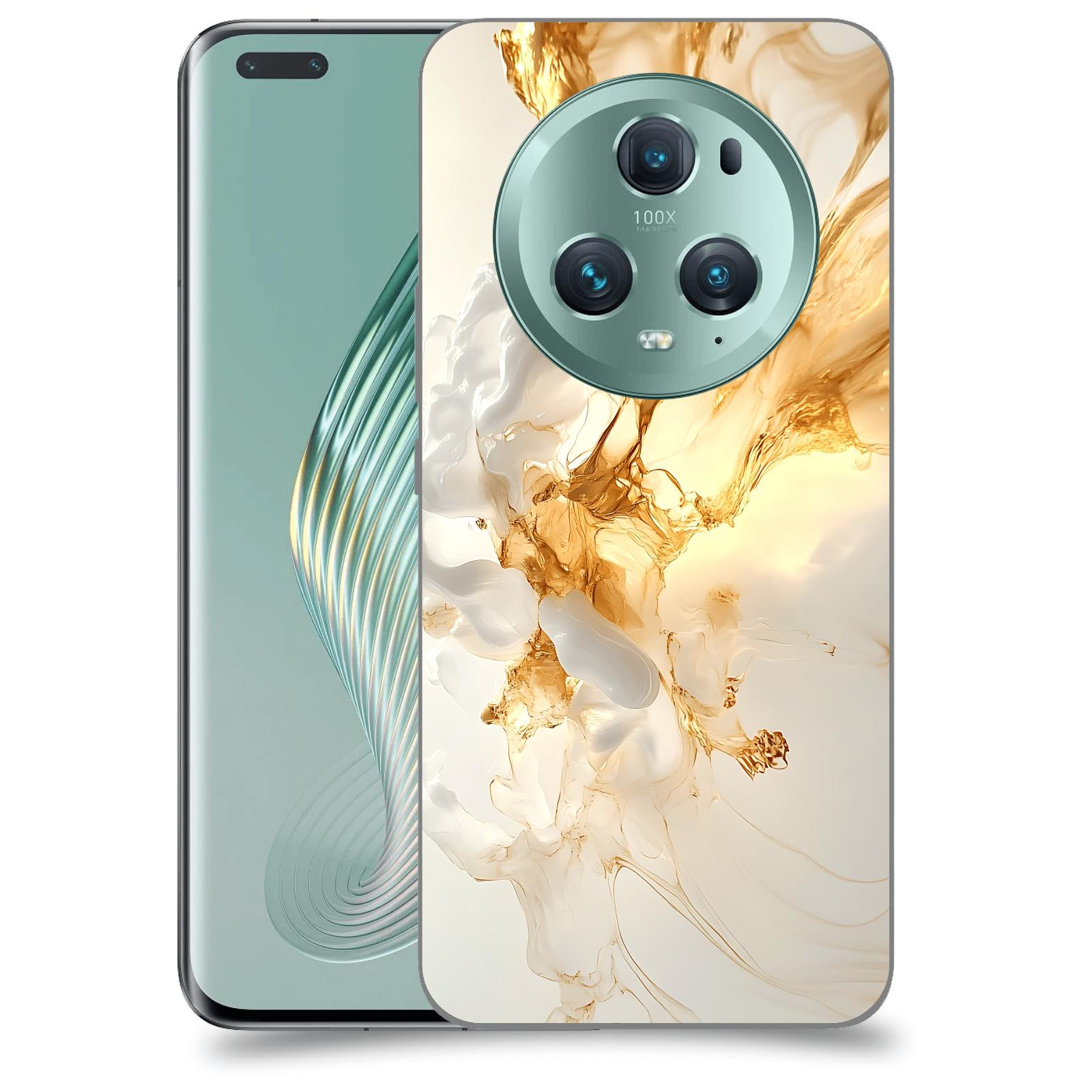 ACOVER Kryt na mobil Honor Magic5 Pro - Vanilla Bourbon I