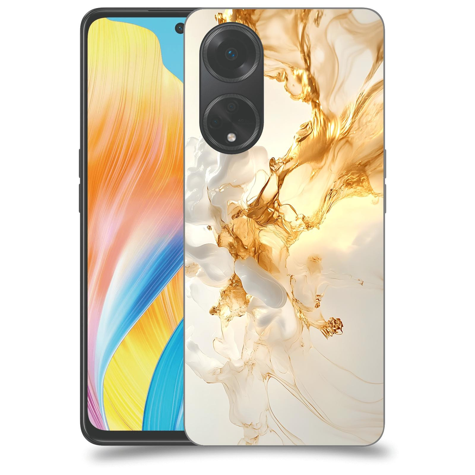 ACOVER Kryt na mobil OPPO A98 5G - Vanilla Bourbon I