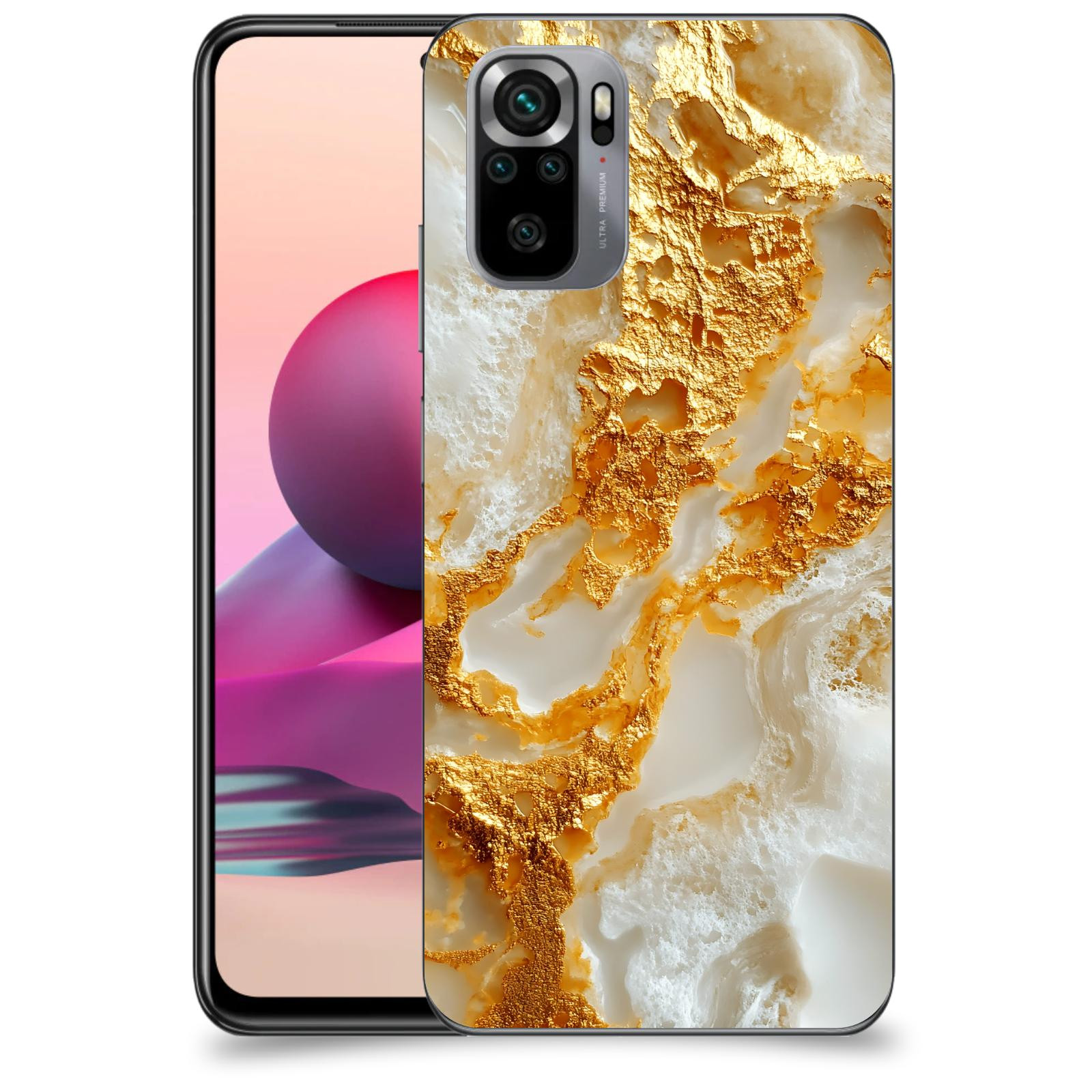 ACOVER Kryt na mobil Xiaomi Redmi Note 10S - Vanilla Bourbon II