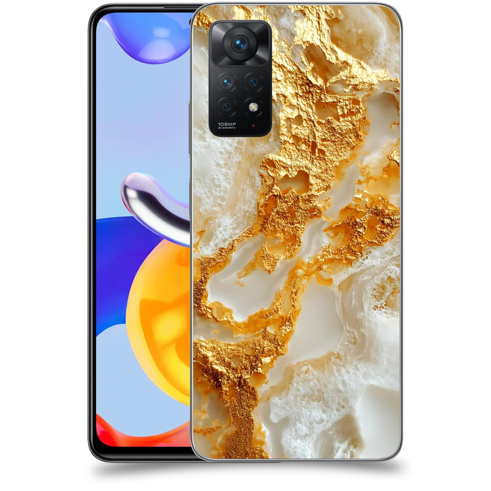 ACOVER Kryt na mobil Xiaomi Redmi Note 11 Pro - Vanilla Bourbon II