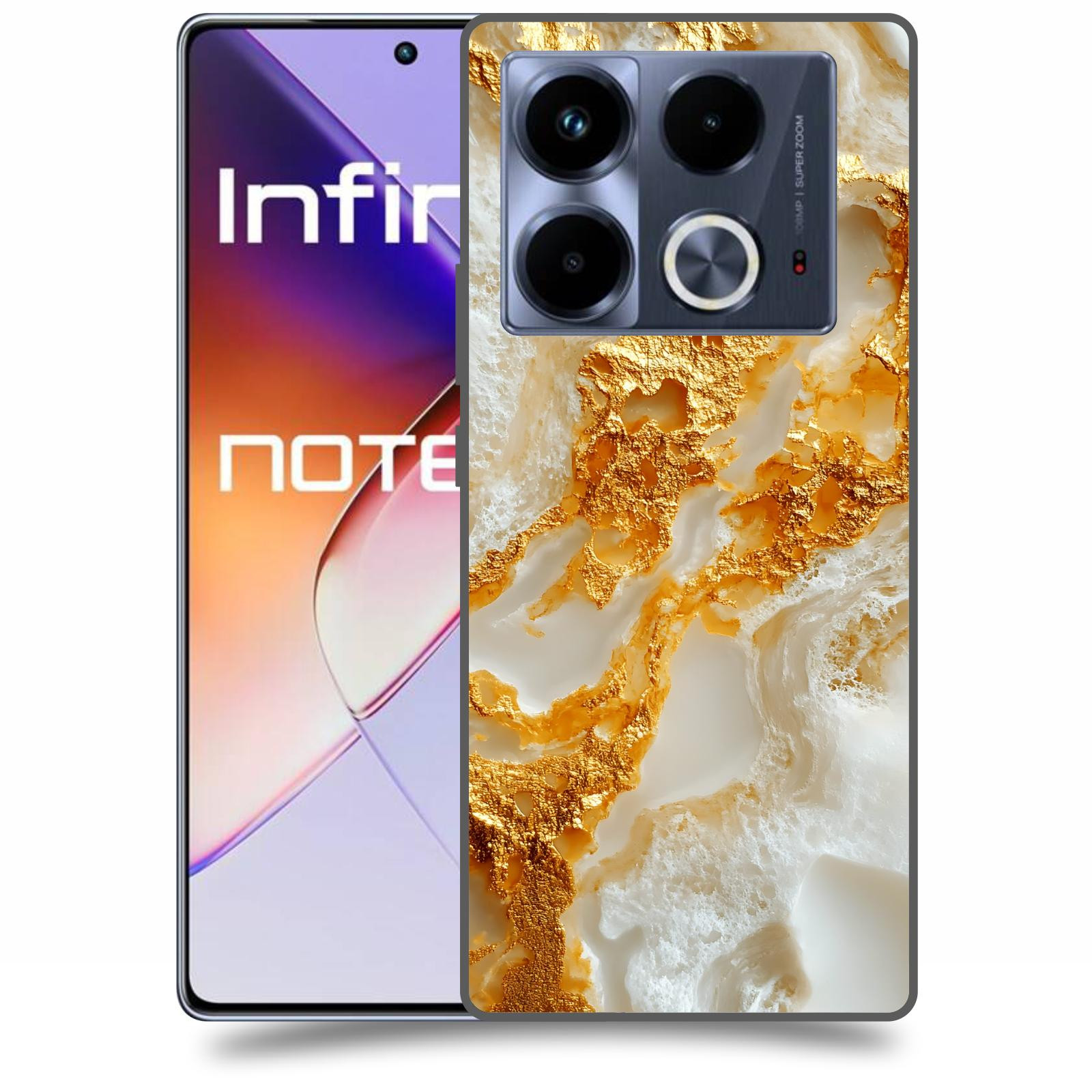 ACOVER Kryt na mobil Infinix Note 40 - Vanilla Bourbon II
