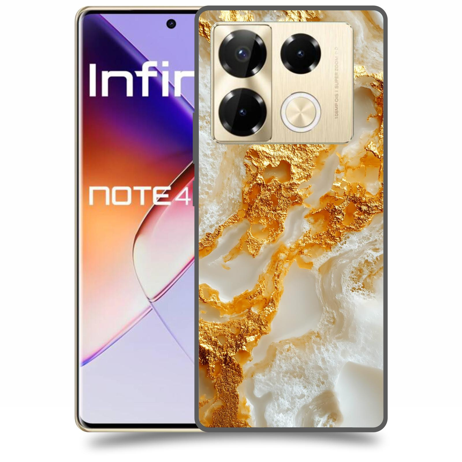 ACOVER Kryt na mobil Infinix Note 40 PRO - Vanilla Bourbon II