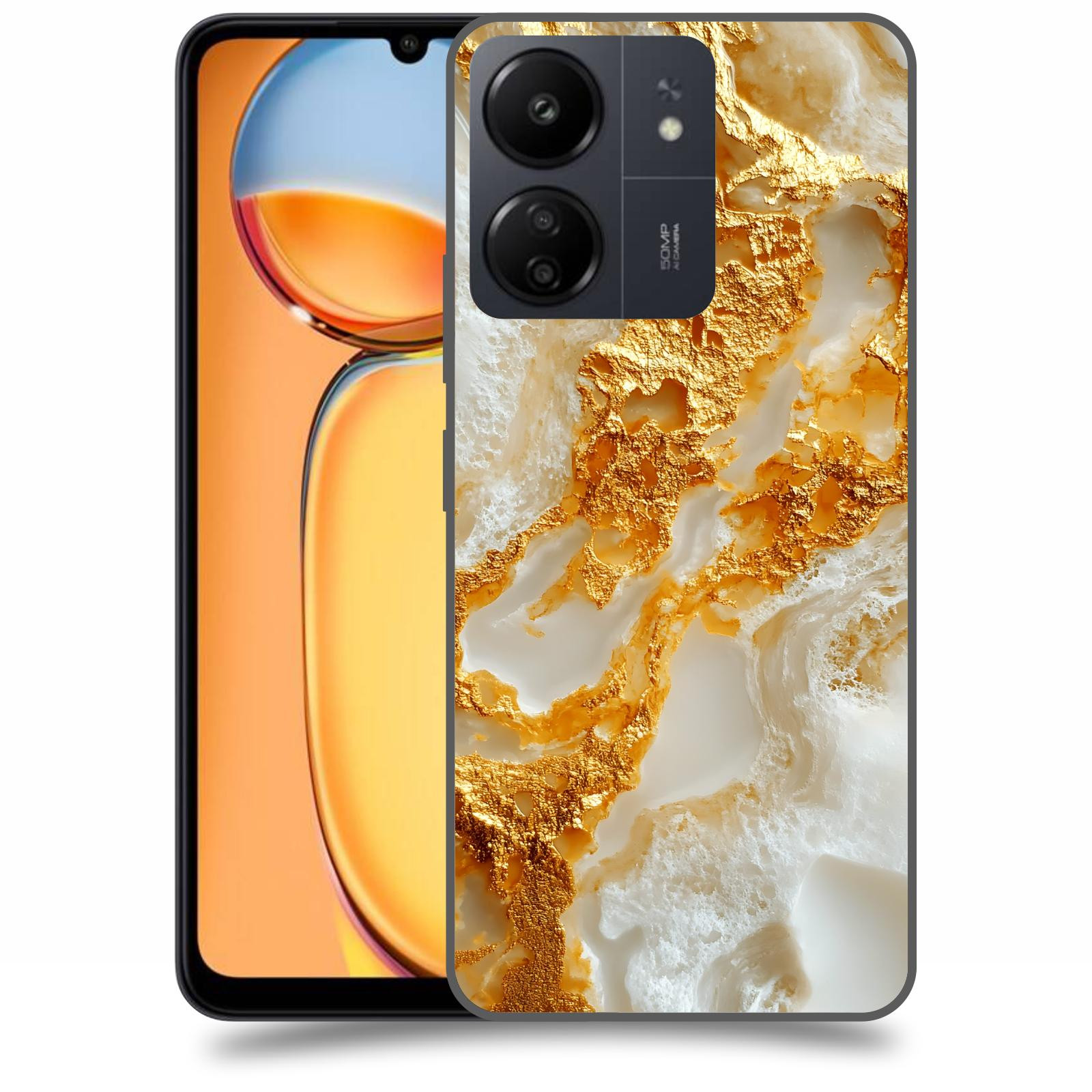 ACOVER Kryt na mobil Xiaomi Redmi 13C 4G  Vanilla Bourbon II