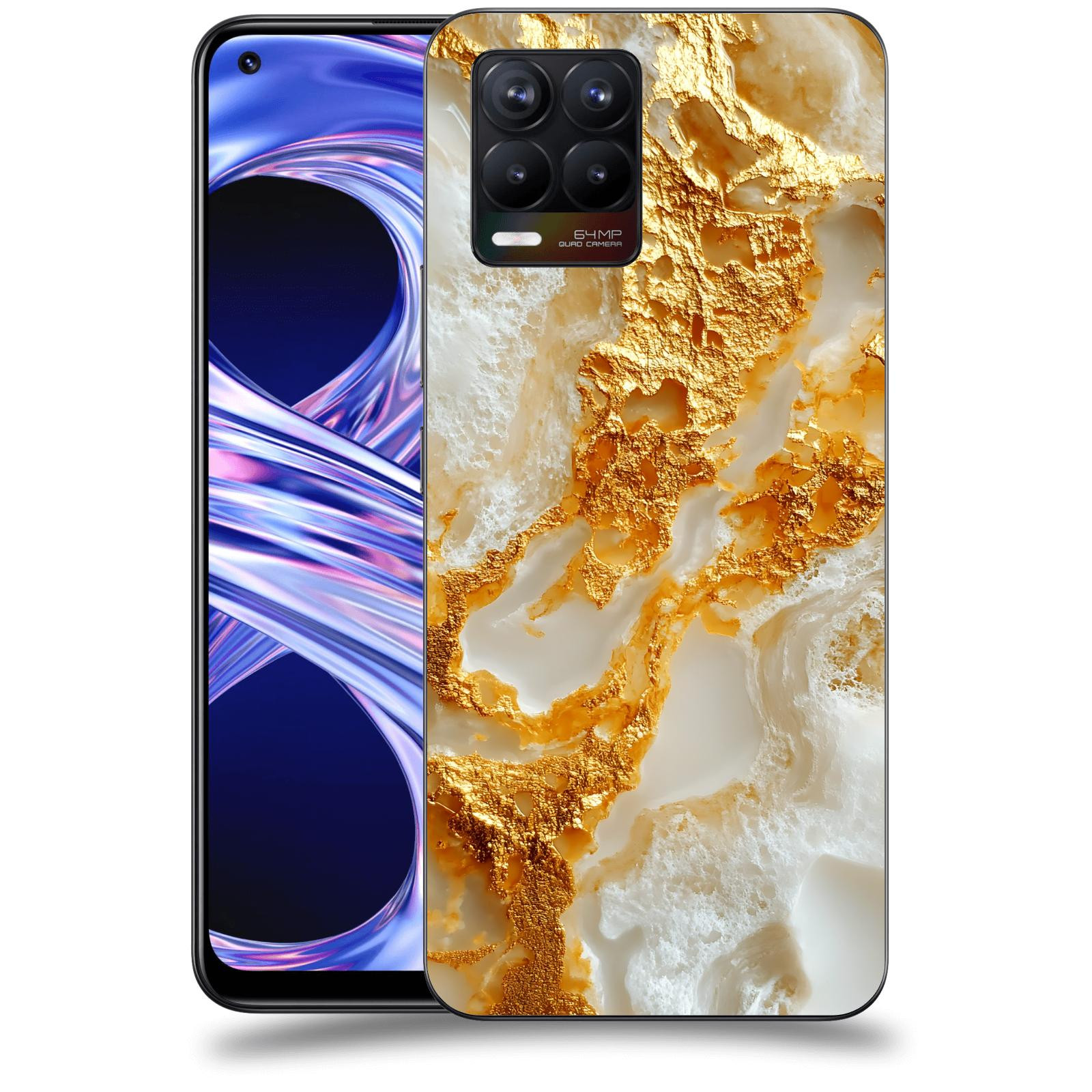 ACOVER Kryt na mobil Realme 8 - Vanilla Bourbon II