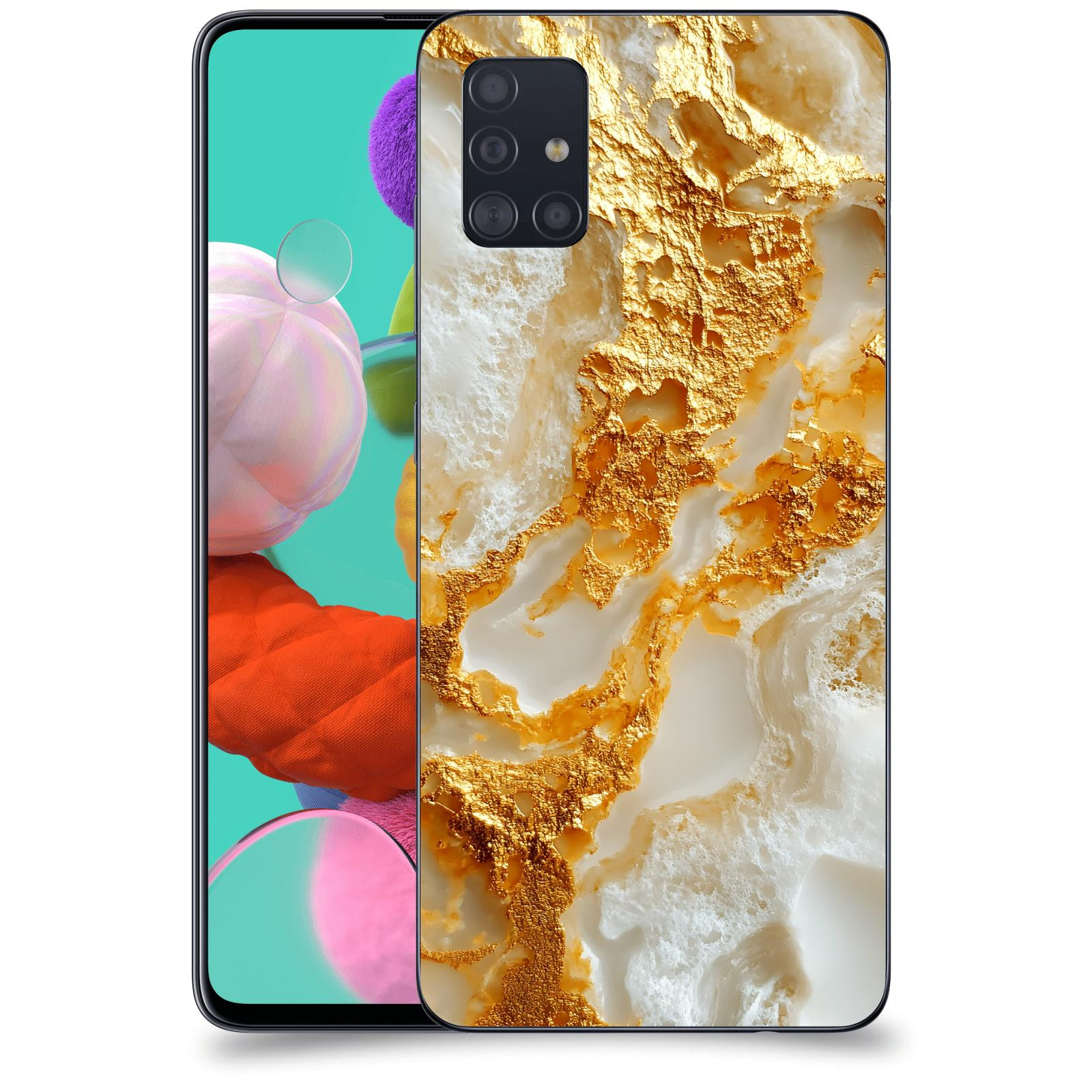 ACOVER Kryt na mobil Samsung Galaxy A51 A515F - Vanilla Bourbon II