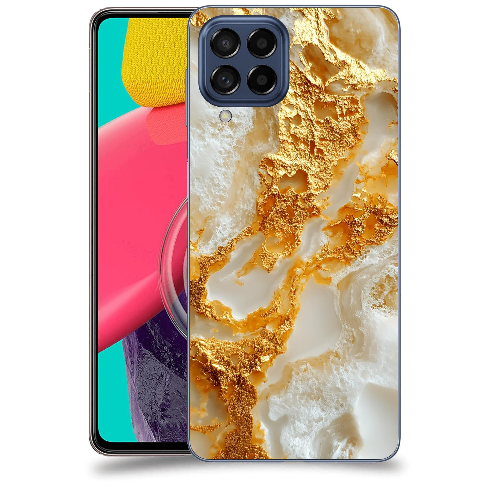 ACOVER Kryt na mobil Samsung Galaxy M53 5G - Vanilla Bourbon II