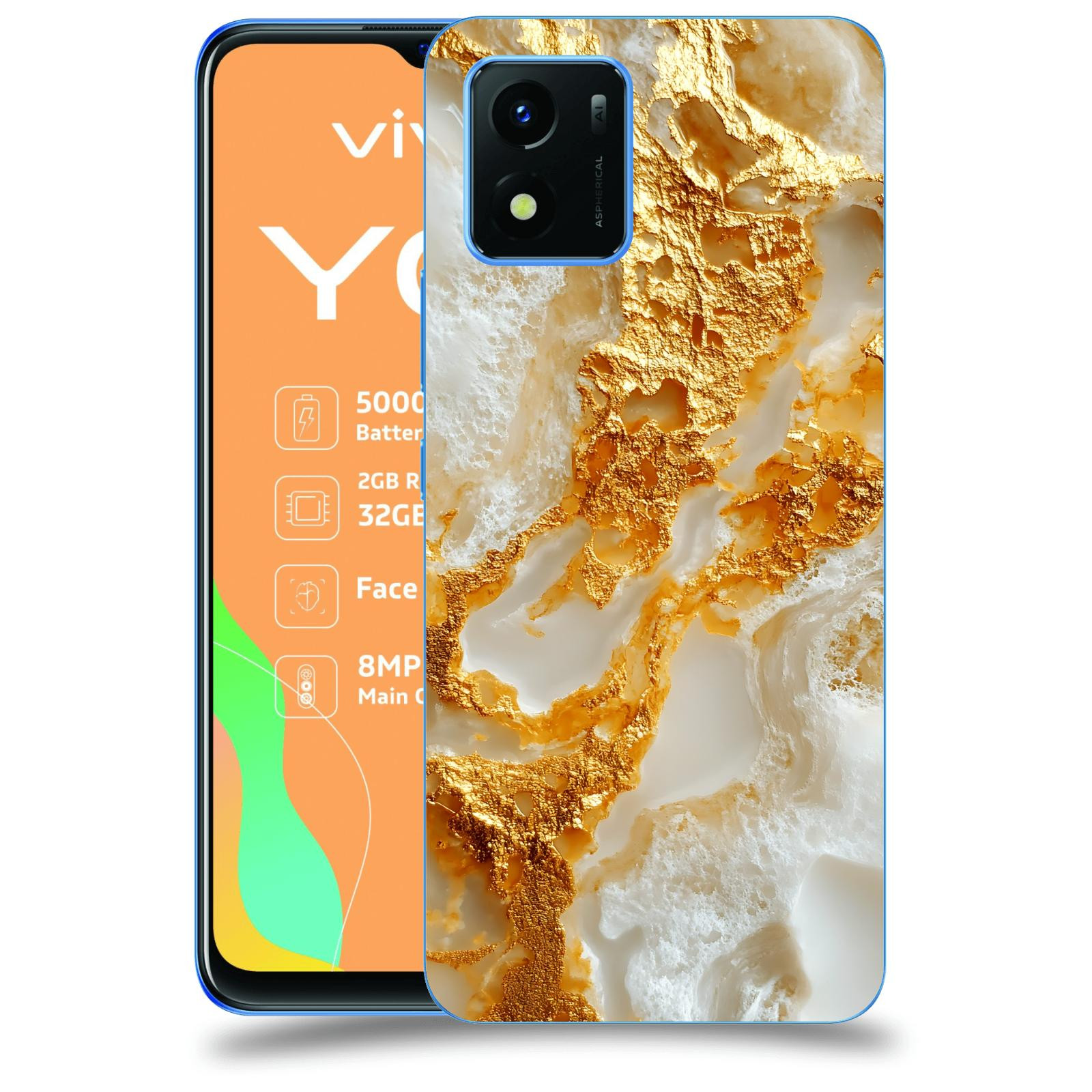 ACOVER Kryt na mobil Vivo Y01 - Vanilla Bourbon II
