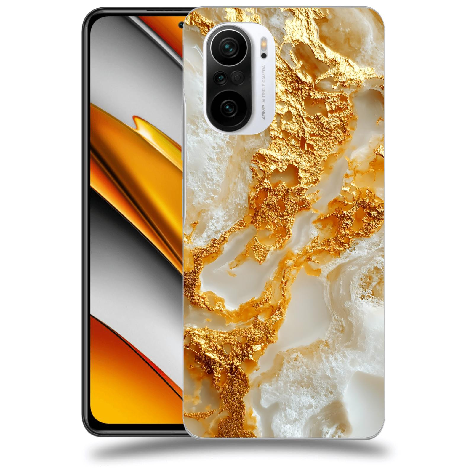 ACOVER Kryt na mobil Xiaomi Poco F3 - Vanilla Bourbon II