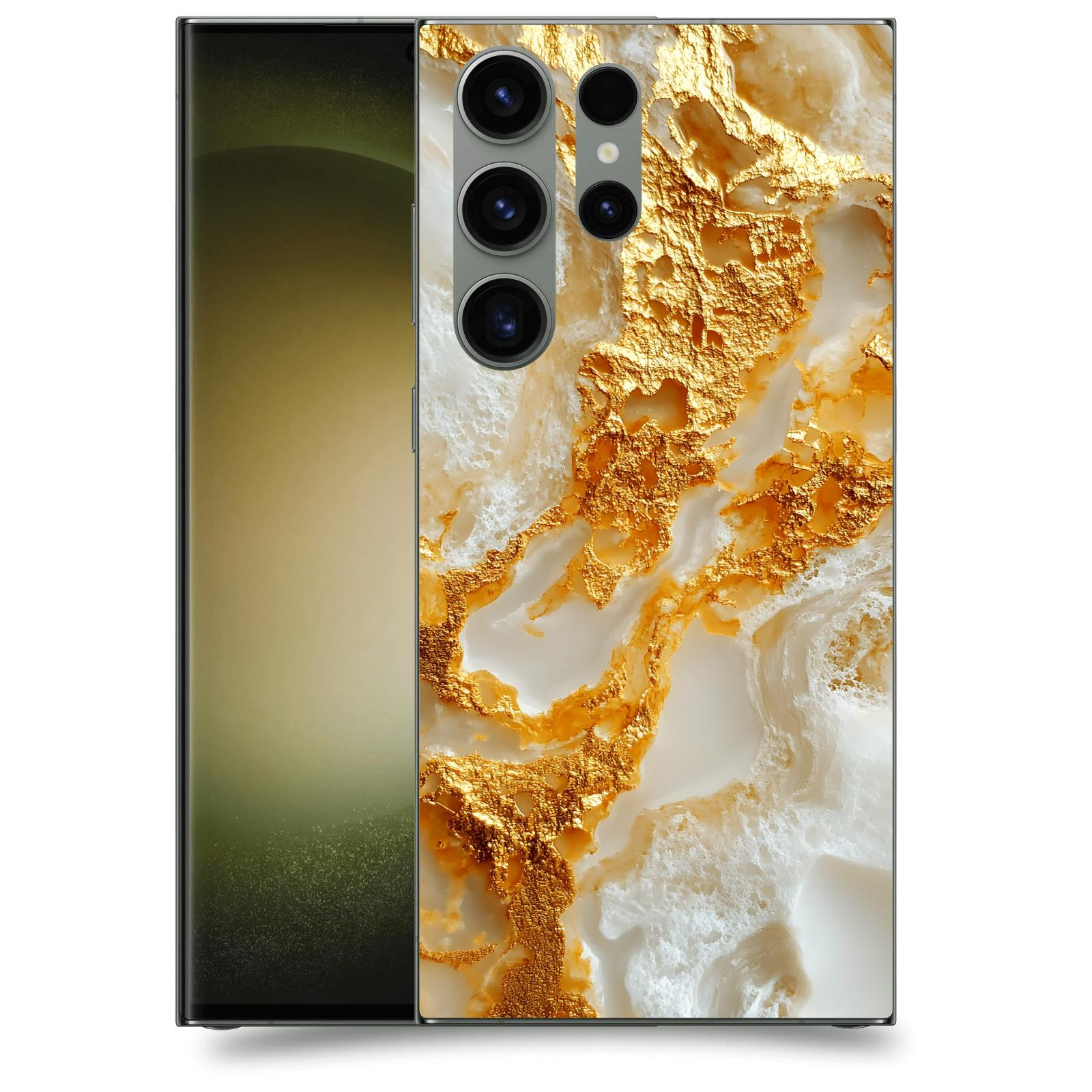 ACOVER Kryt na mobil Samsung Galaxy S23 Ultra 5G - Vanilla Bourbon II