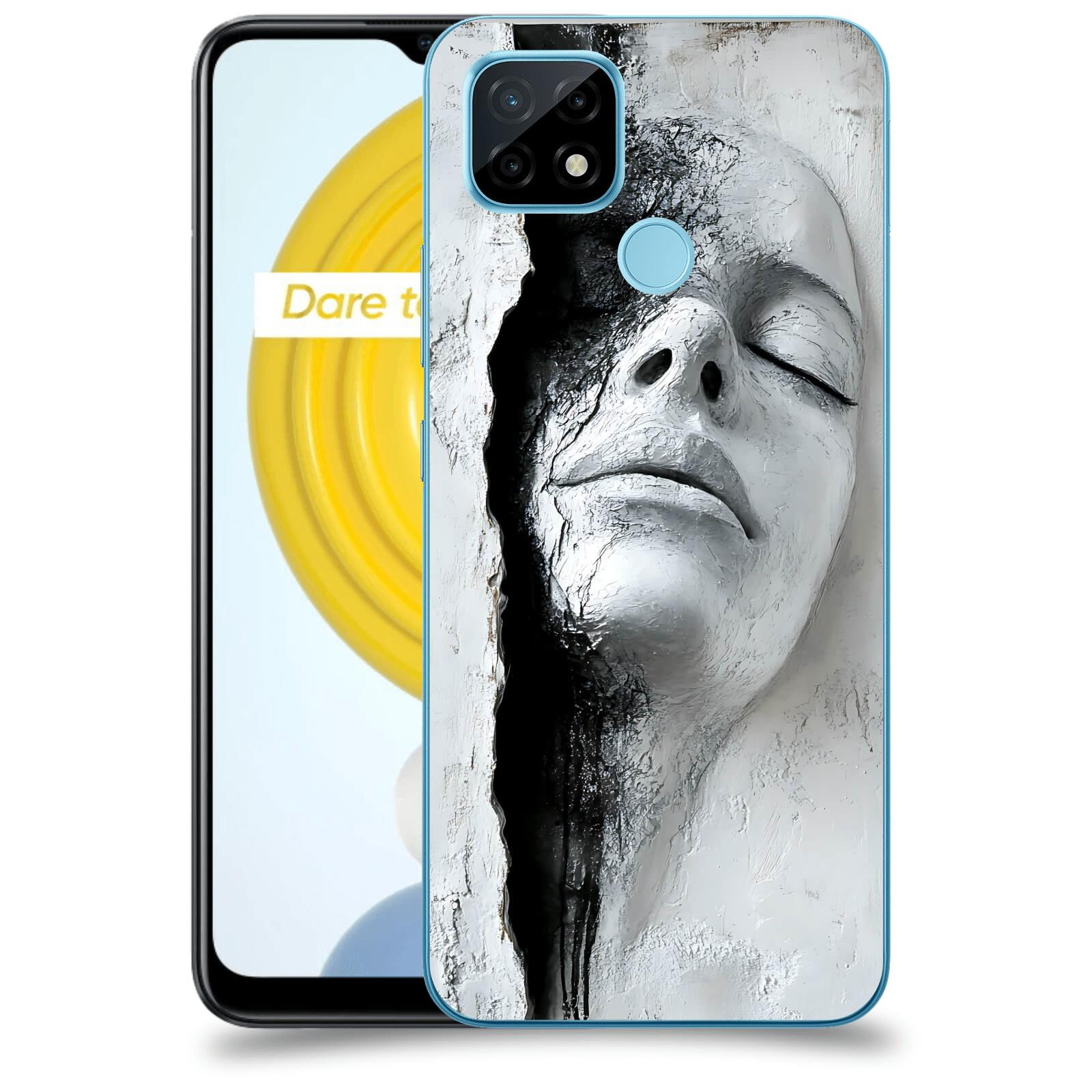 ACOVER Kryt na mobil Realme C21 - Head VI
