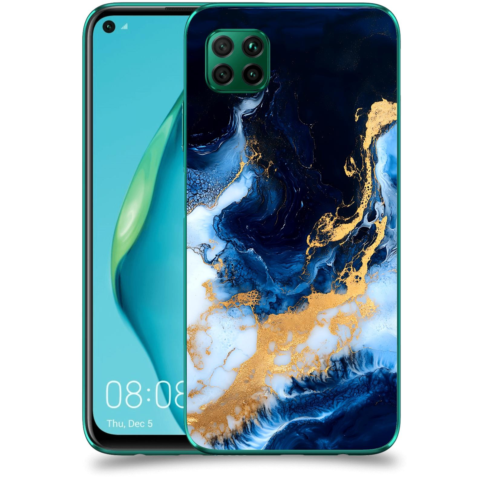 ACOVER Kryt na mobil Huawei P40 Lite - Royal Blue I