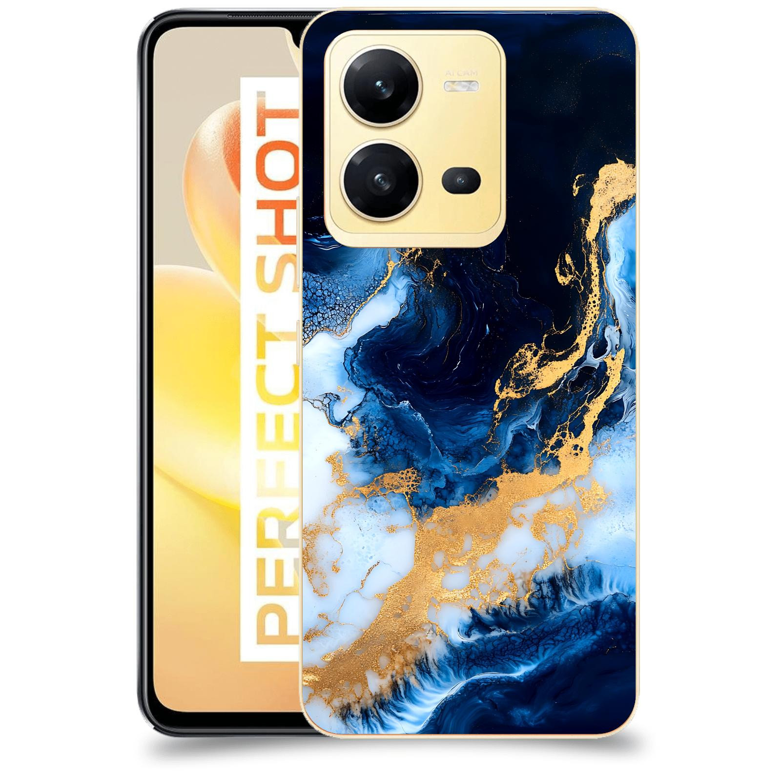 ACOVER Kryt na mobil Vivo X80 Lite - Royal Blue I