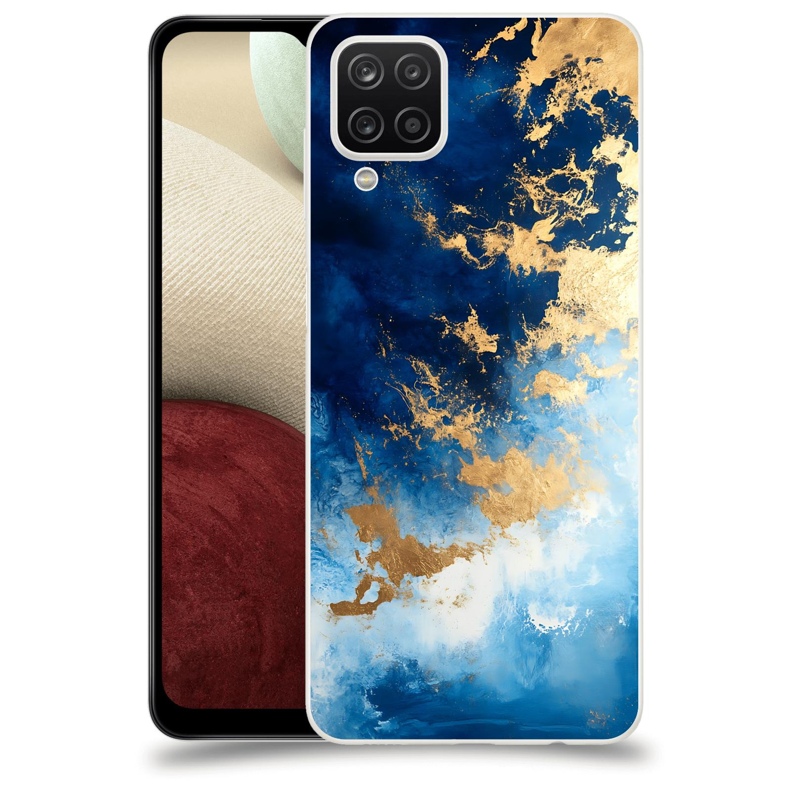 ACOVER Kryt na mobil Samsung Galaxy A12 A125F - Royal Blue II