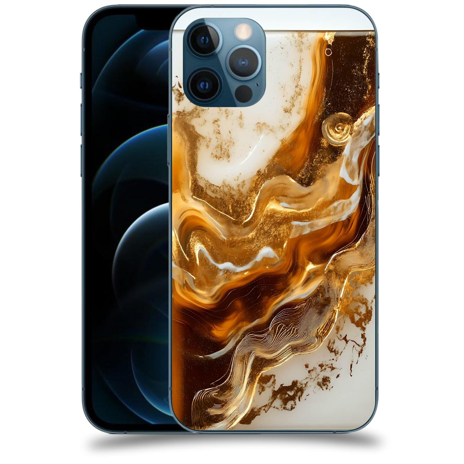 ACOVER Kryt na mobil Apple iPhone 12 Pro - Amber I