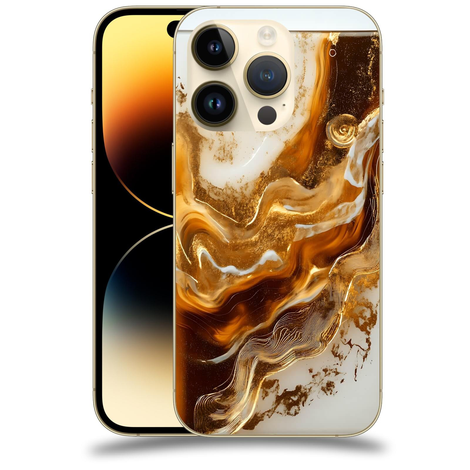 ACOVER Kryt na mobil Apple iPhone 14 Pro - Amber I