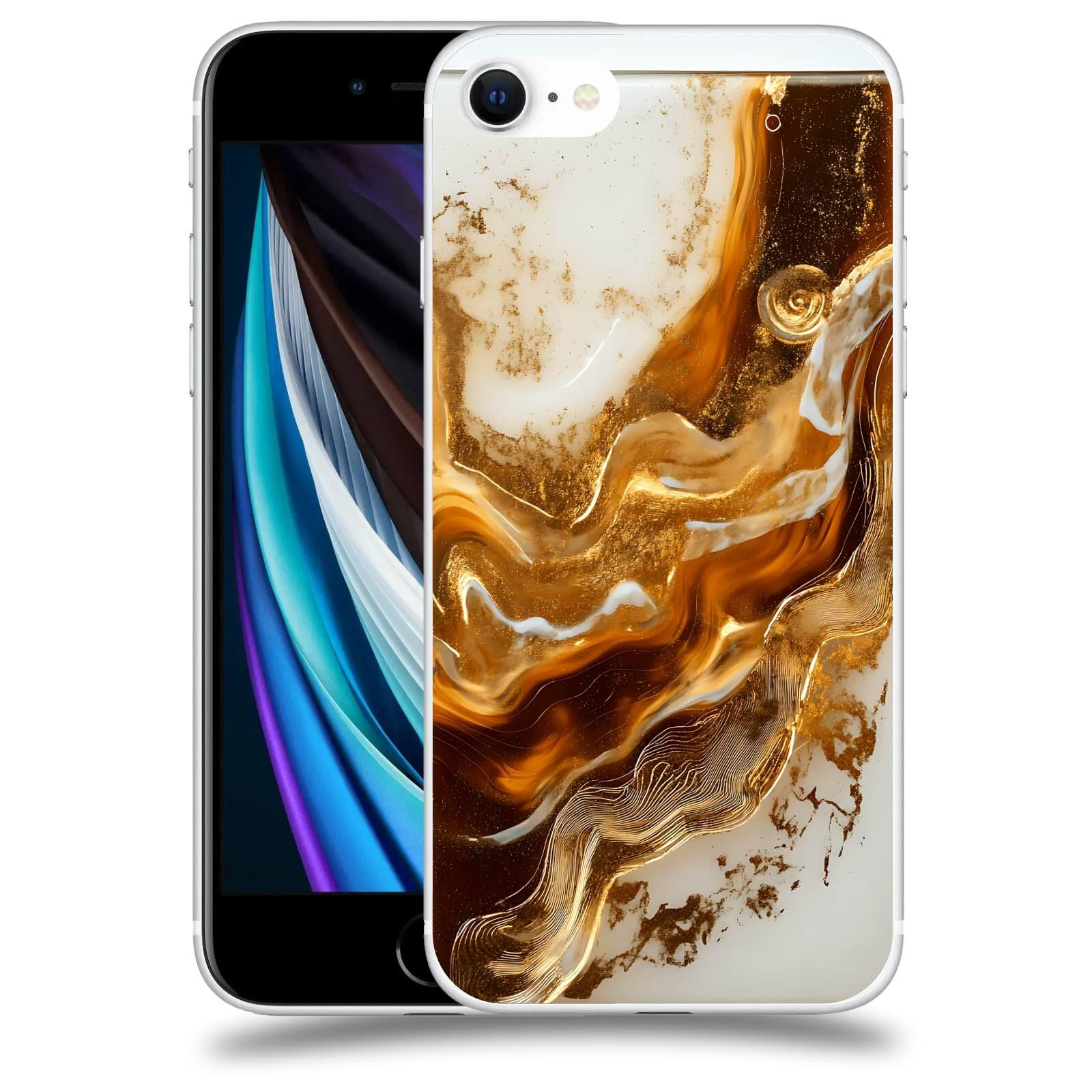 ACOVER Kryt na mobil Apple iPhone SE 2020 - Amber I