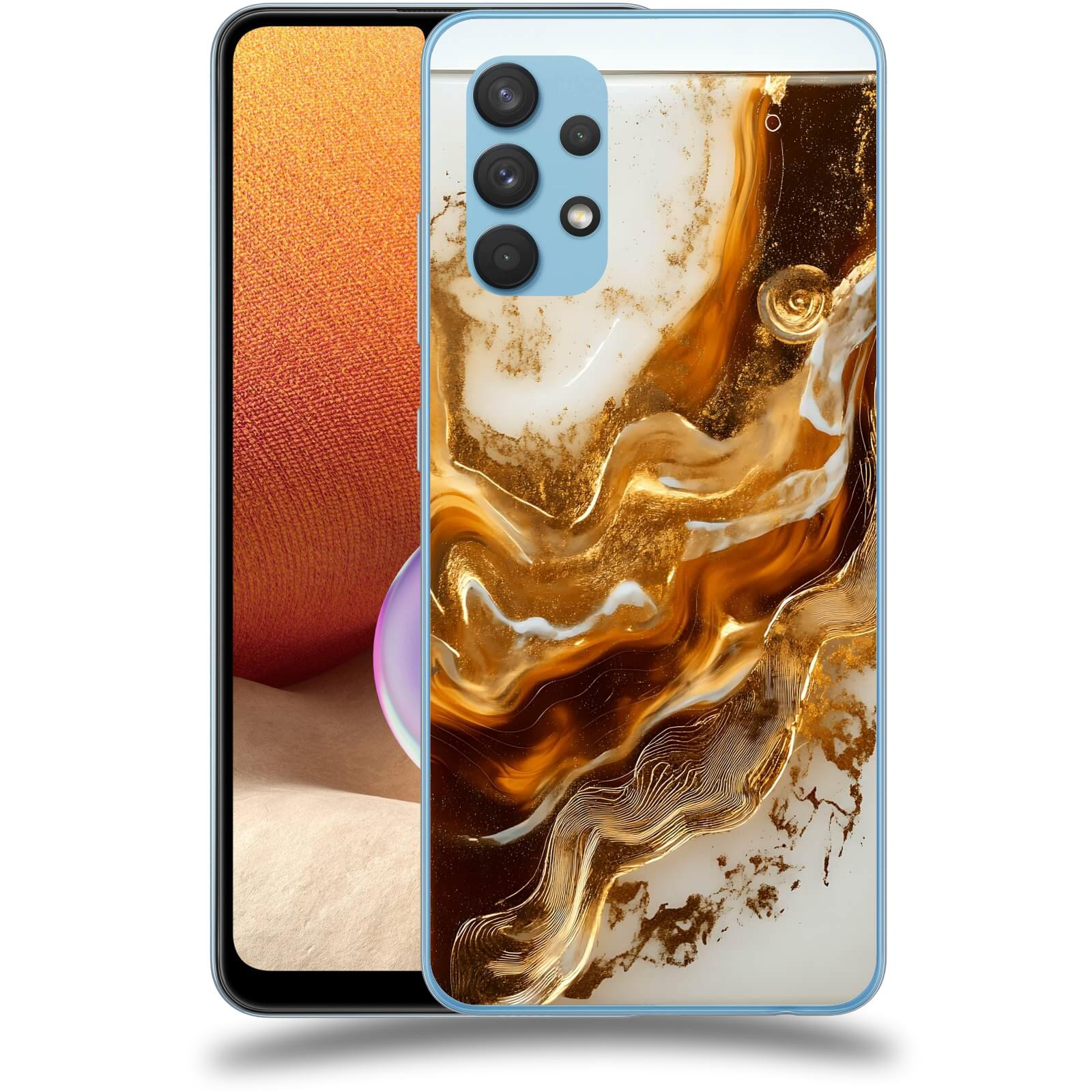 ACOVER Kryt na mobil Samsung Galaxy A32 4G SM-A325F - Amber I
