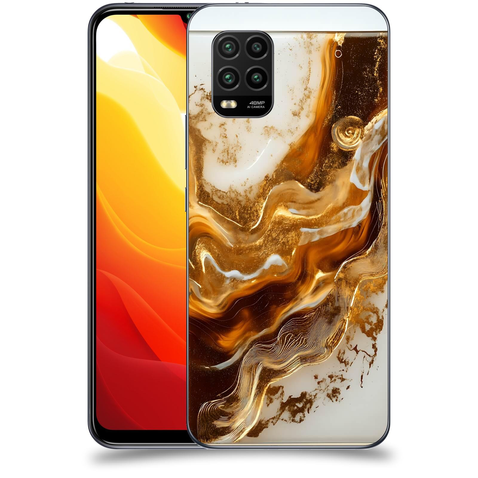 ACOVER Kryt na mobil Xiaomi Mi 10 Lite - Amber I