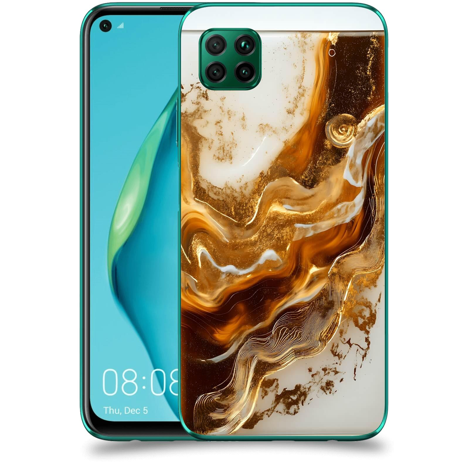ACOVER Kryt na mobil Huawei P40 Lite - Amber I