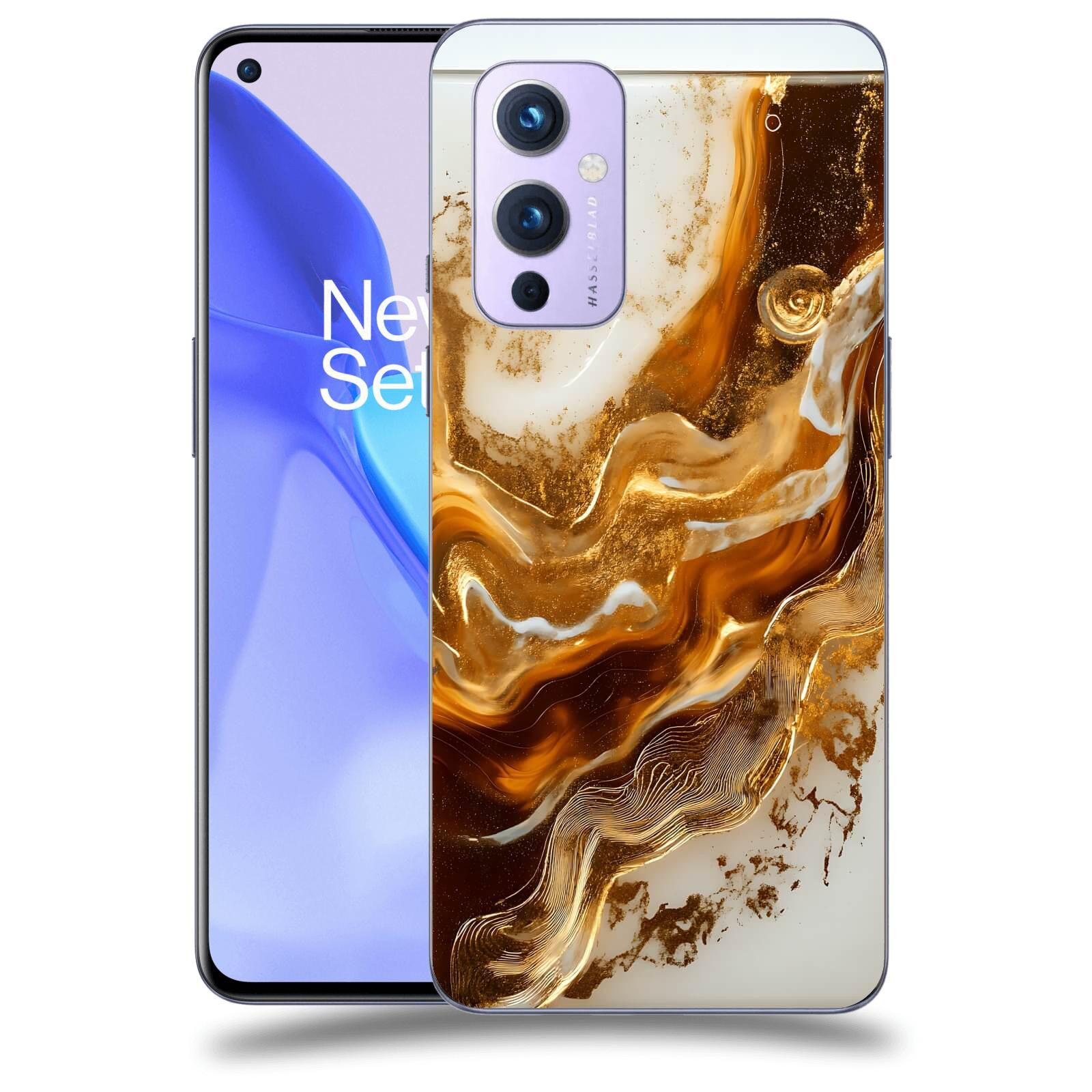 ACOVER Kryt na mobil OnePlus 9 - Amber I