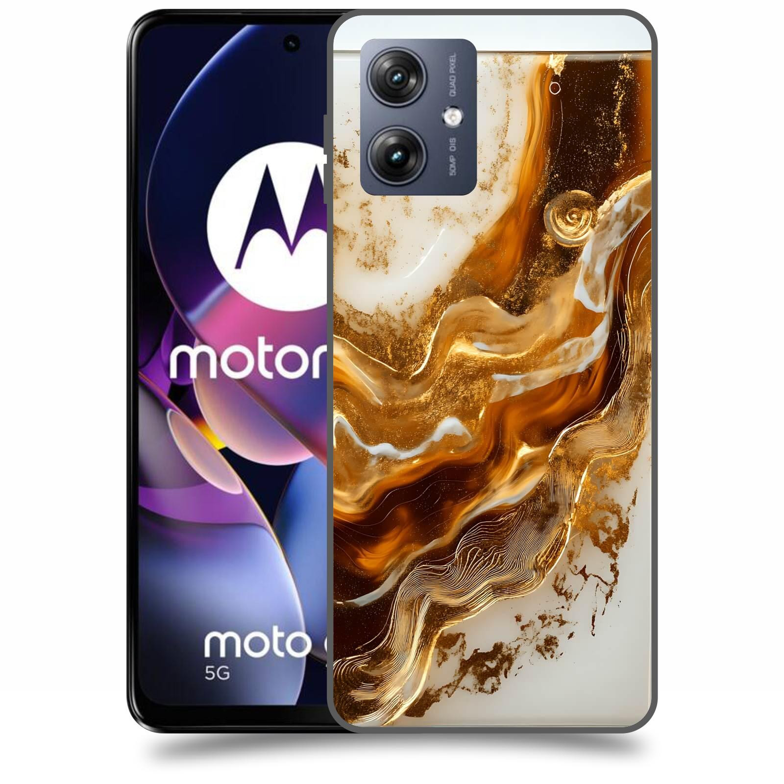 ACOVER Kryt na mobil Motorola Moto G54 5G - Amber I