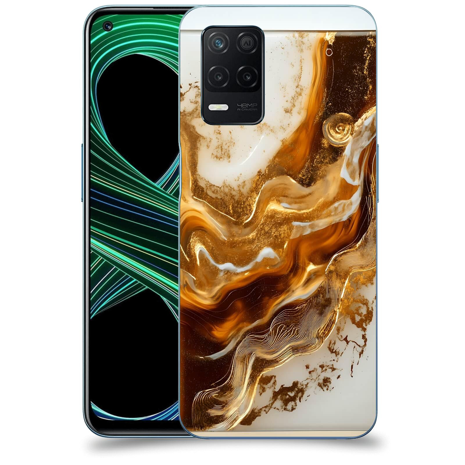 ACOVER Kryt na mobil Realme 8 5G - Amber I