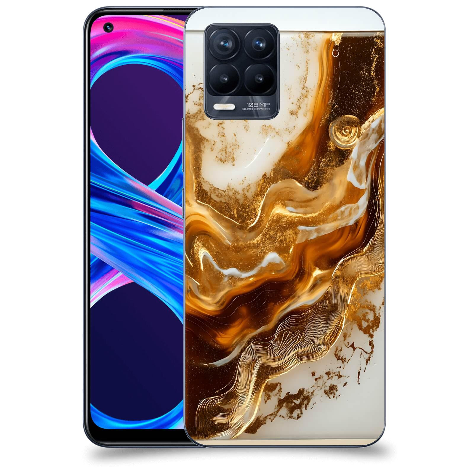 ACOVER Kryt na mobil Realme 8 Pro - Amber I