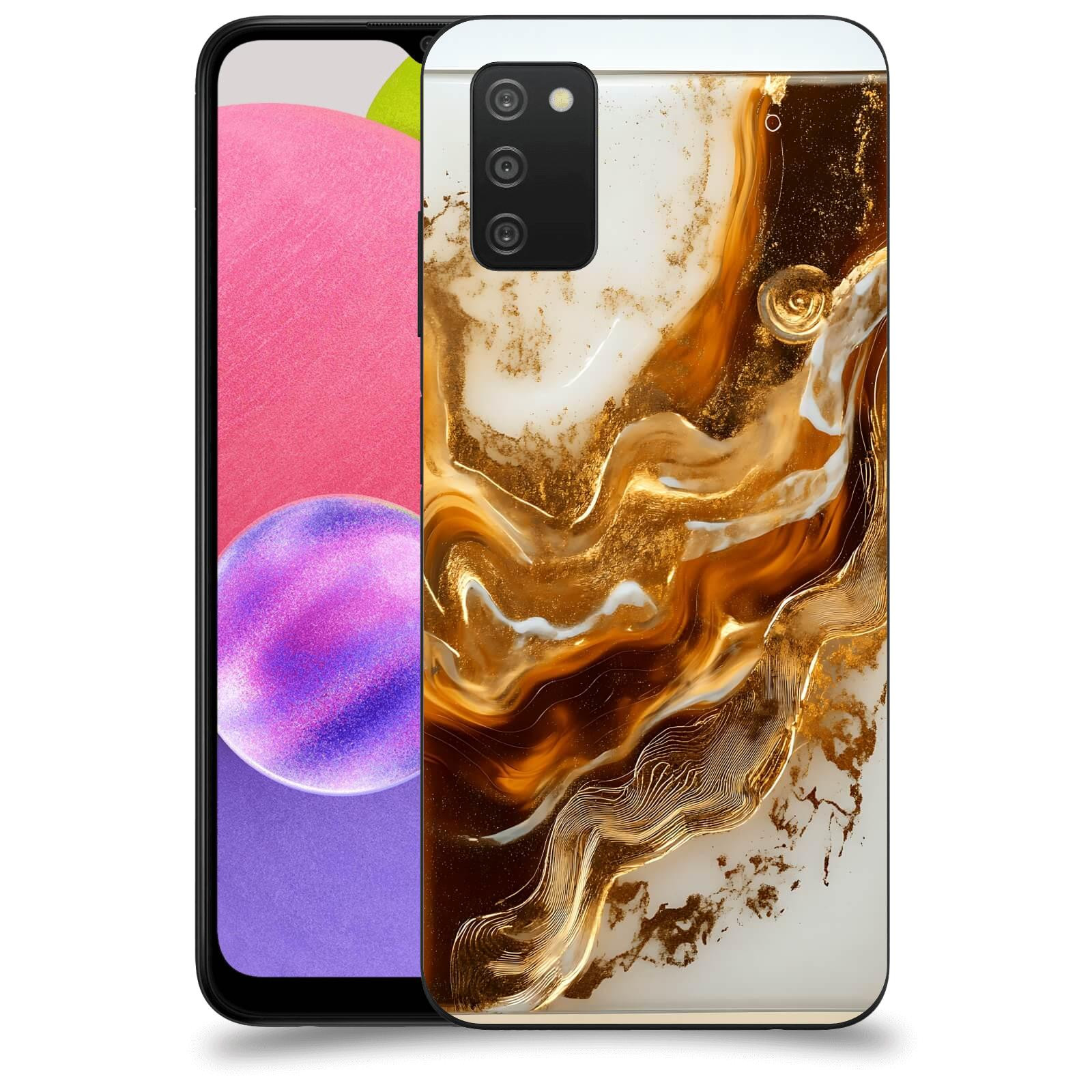 ACOVER Kryt na mobil Samsung Galaxy A03s A037G - Amber I