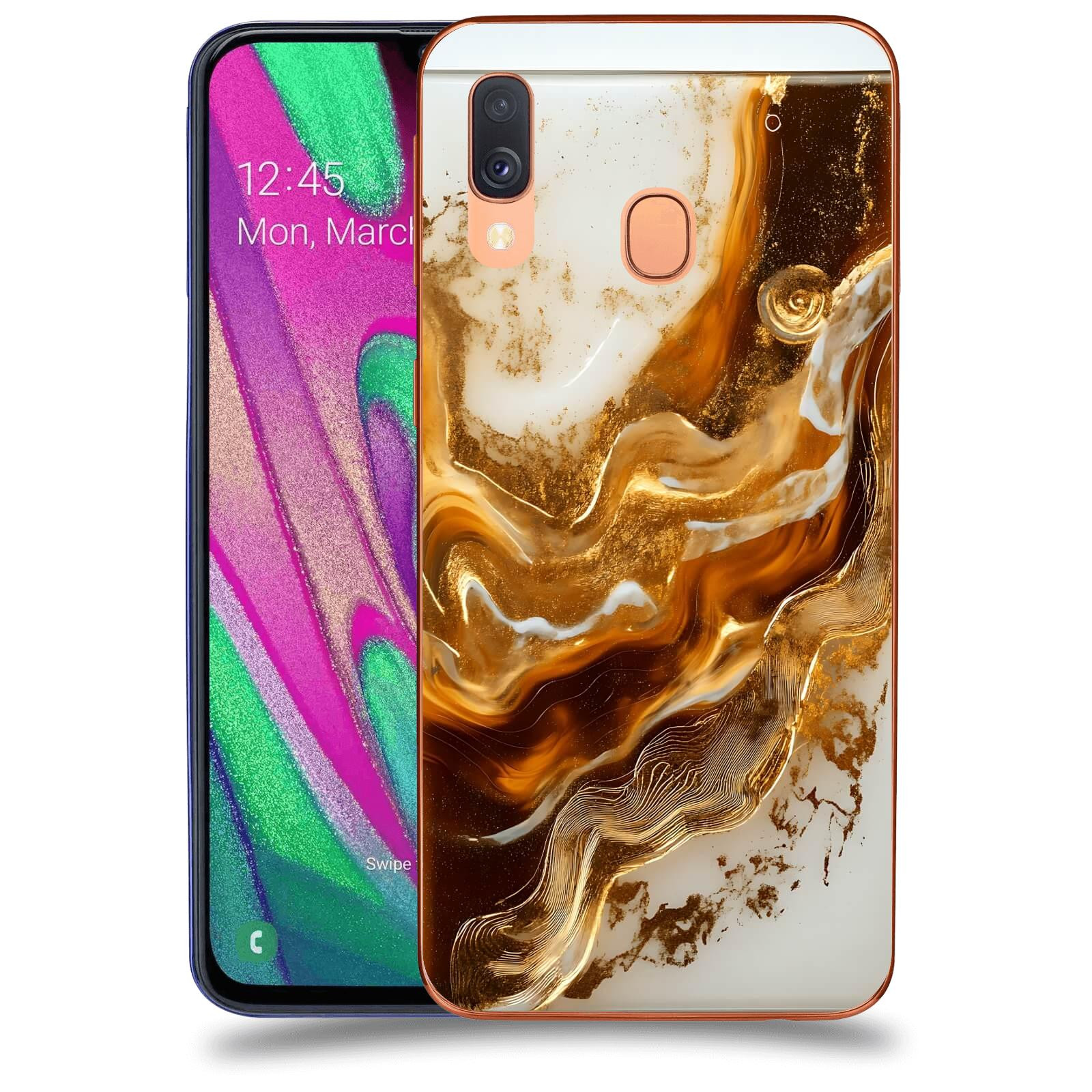 ACOVER Kryt na mobil Samsung Galaxy A40 A405F - Amber I