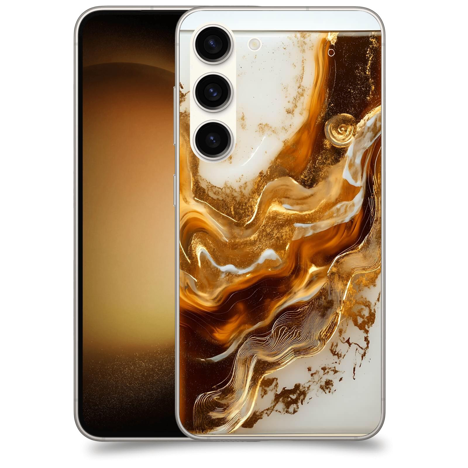 ACOVER Kryt na mobil Samsung Galaxy S23 5G - Amber I
