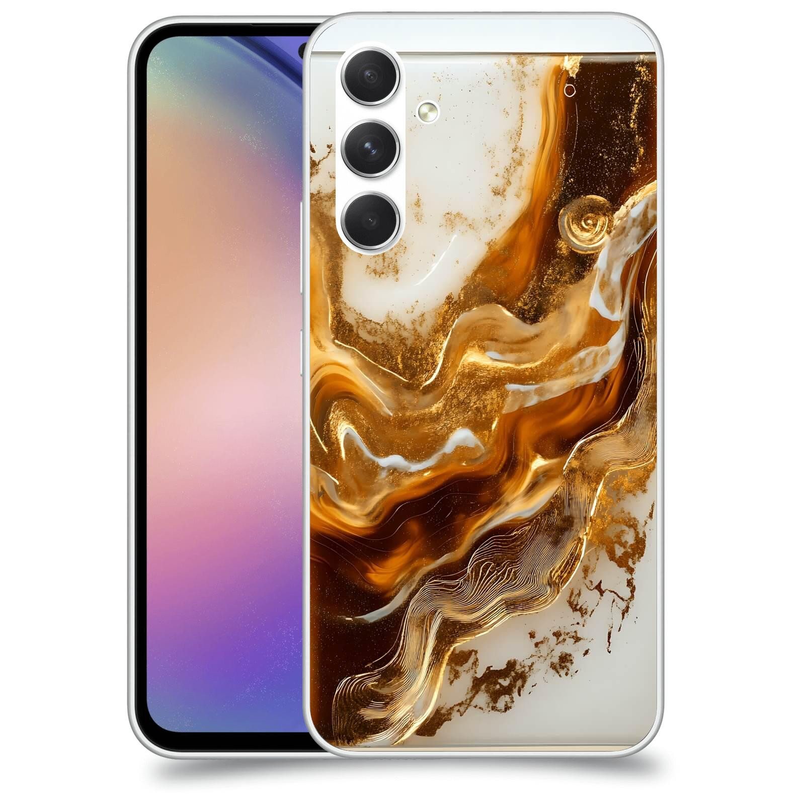 ACOVER Kryt na mobil Samsung Galaxy M54 5G - Amber I
