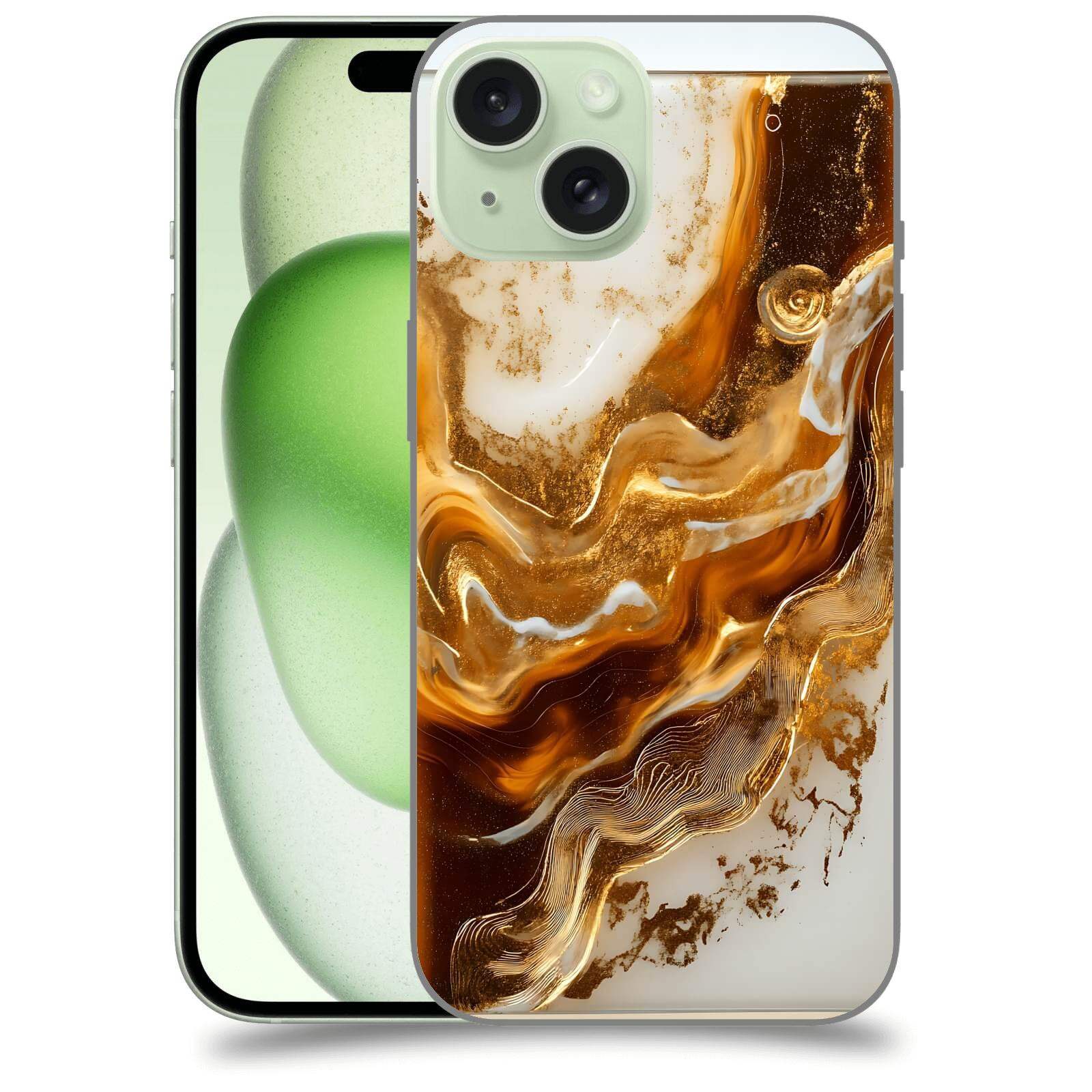 ACOVER Kryt na mobil Apple iPhone 15 - Amber I