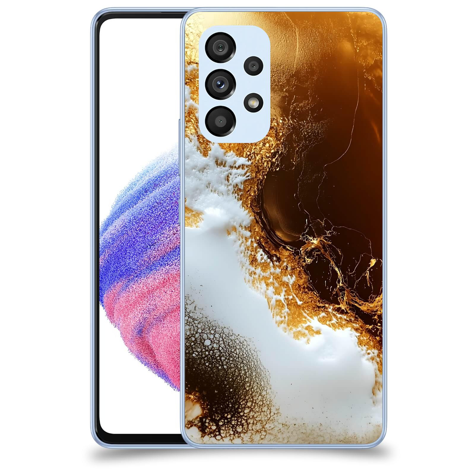 ACOVER Kryt na mobil Samsung Galaxy A32 5G A326B - Amber II