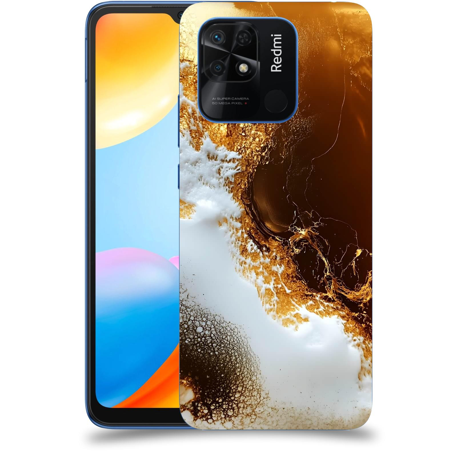 ACOVER Kryt na mobil Xiaomi Redmi 10C - Amber II