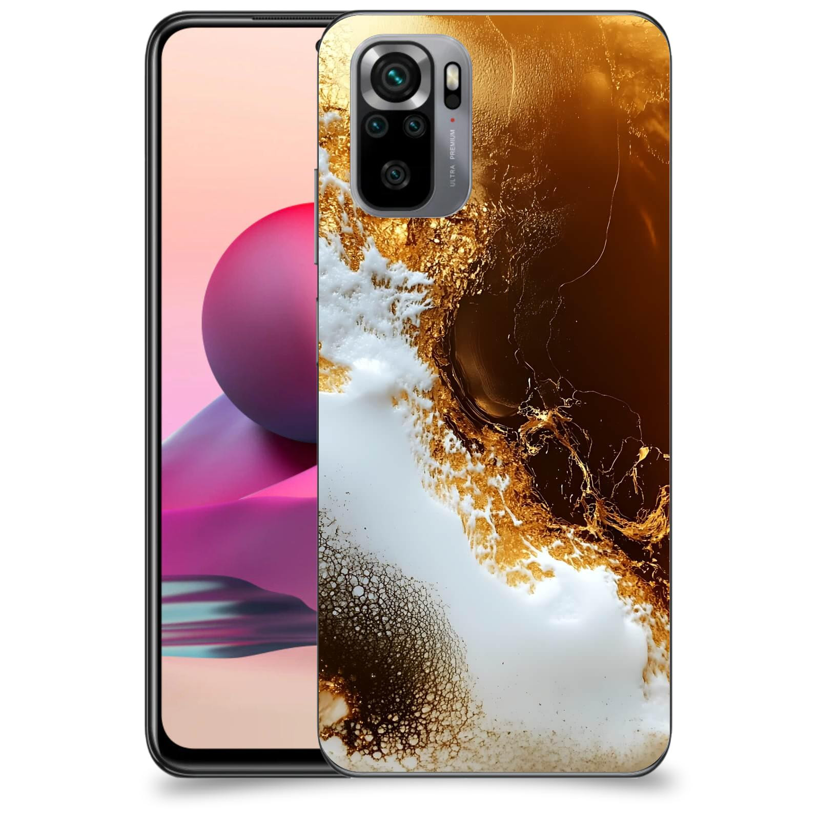 ACOVER Kryt na mobil Xiaomi Redmi Note 10S - Amber II