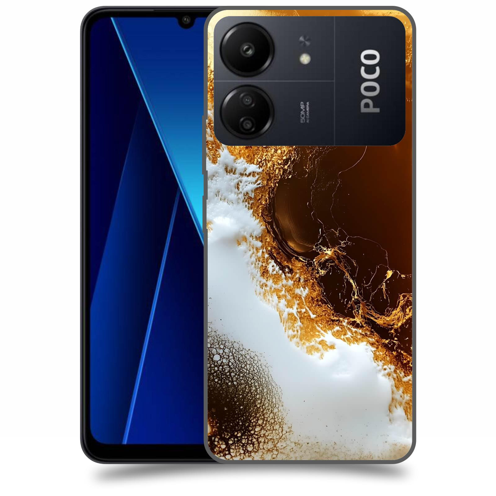 ACOVER Kryt na mobil Poco C65 - Amber II