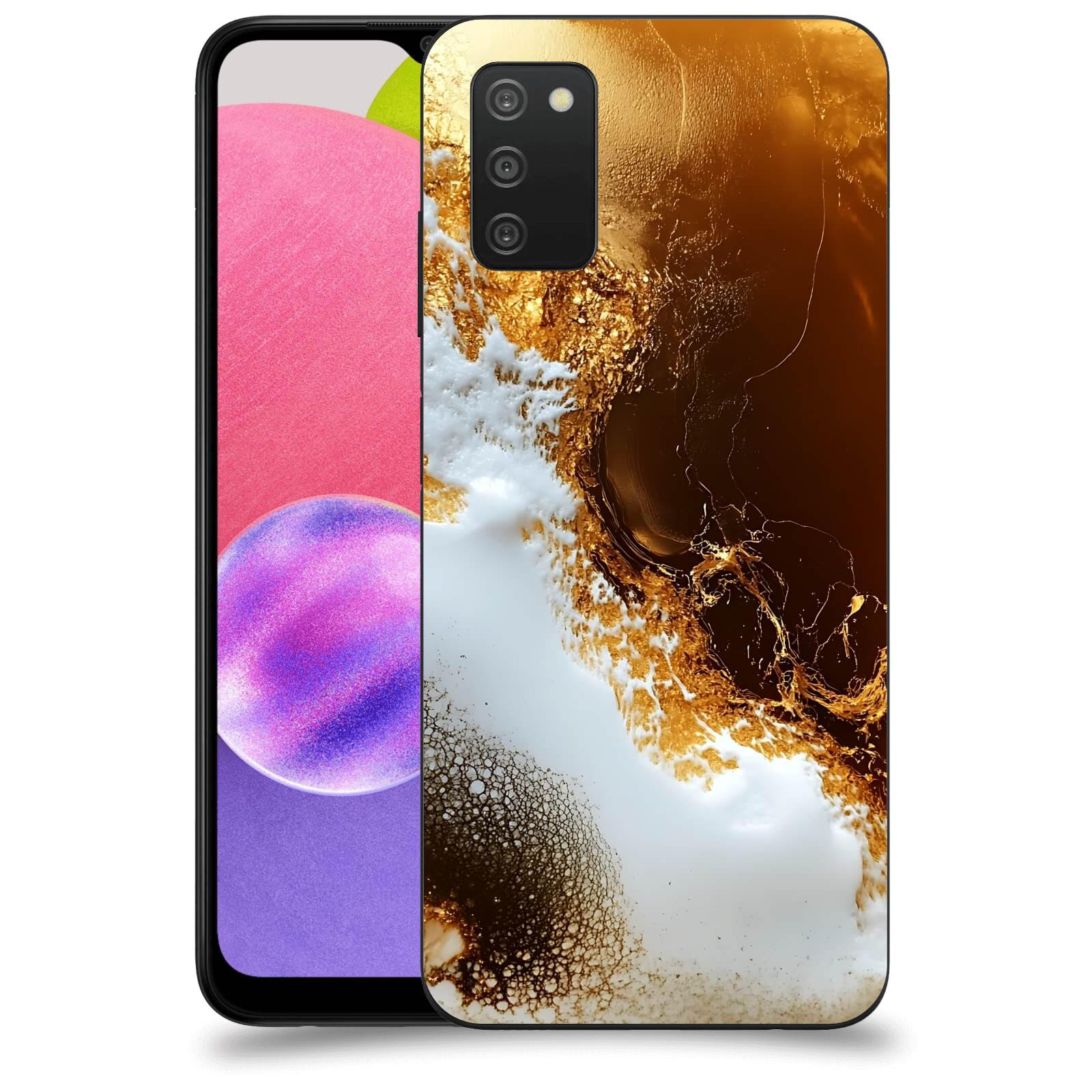 ACOVER Kryt na mobil Samsung Galaxy A03s A037G - Amber II