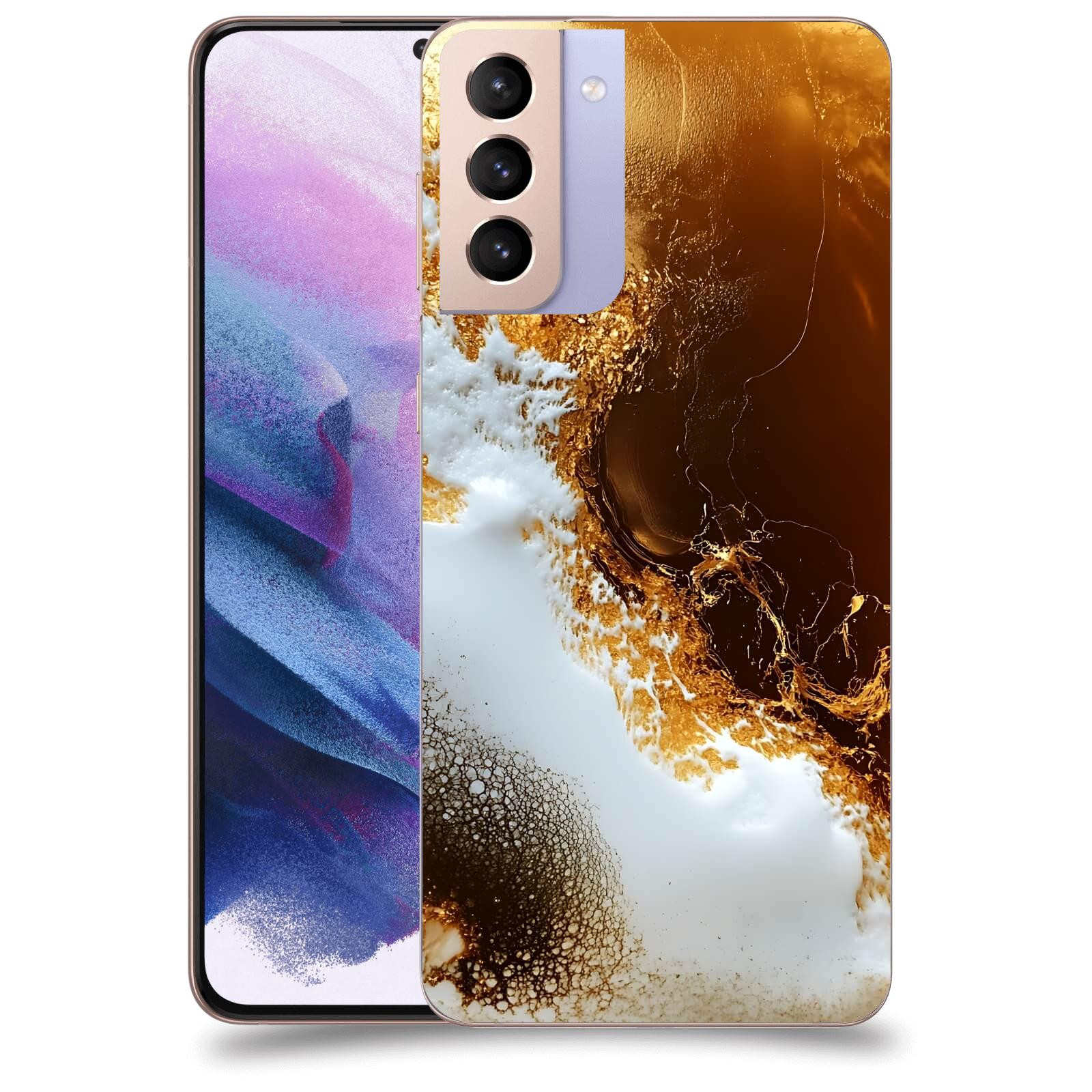 ACOVER Kryt na mobil Samsung Galaxy S21+ G996F - Amber II