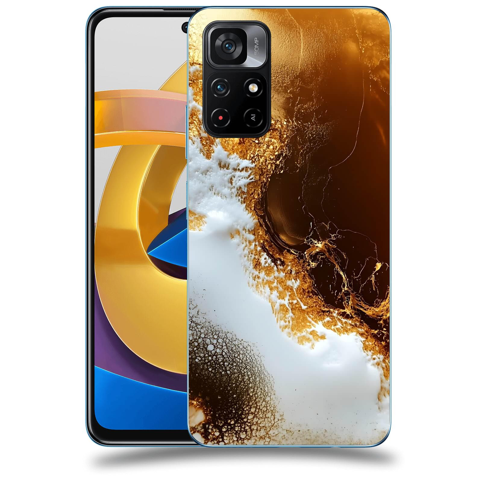 ACOVER Kryt na mobil Xiaomi Poco M4 Pro - Amber II