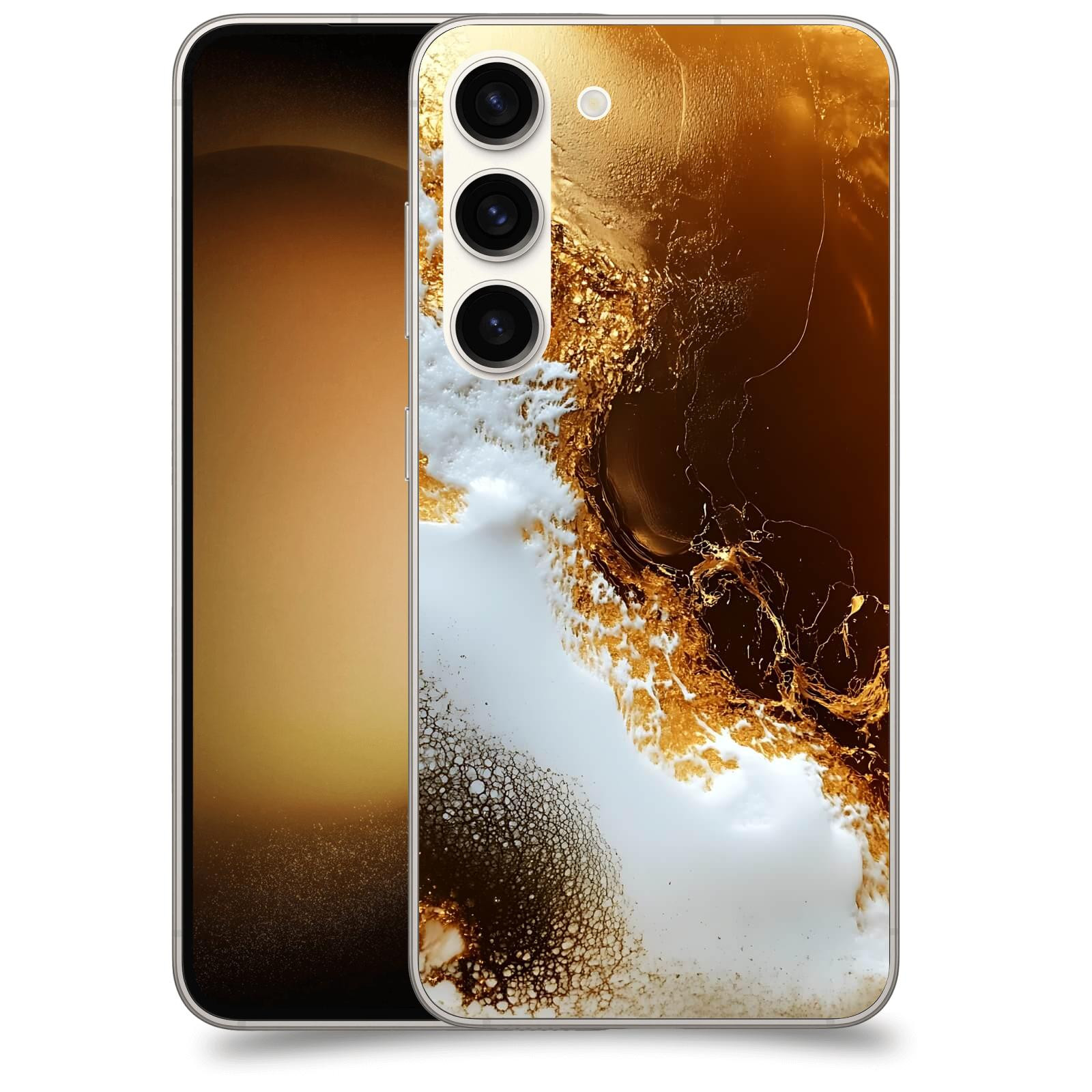 ACOVER Kryt na mobil Samsung Galaxy S23 5G - Amber II