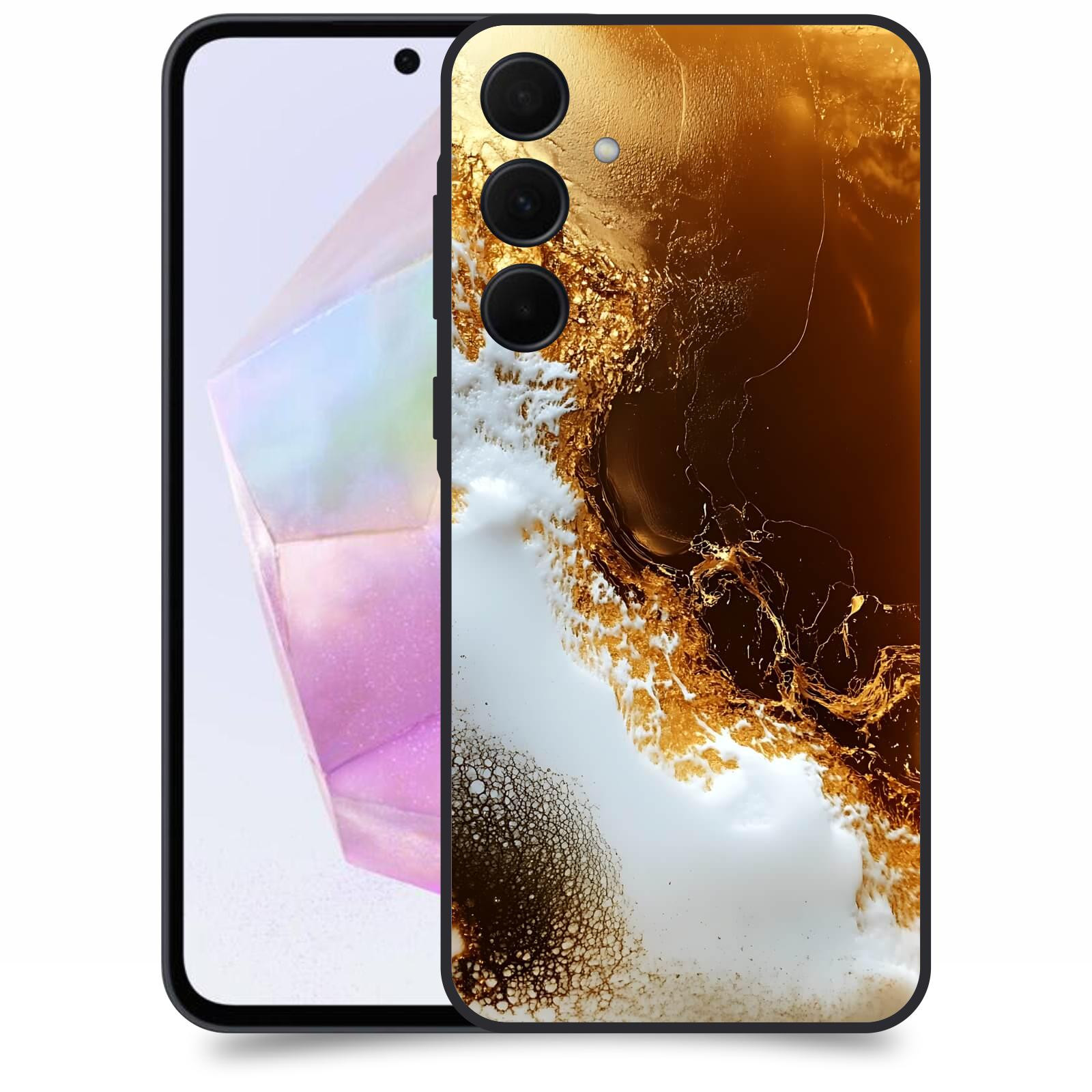 ACOVER Kryt na mobil Samsung Galaxy A35 5G - Amber II