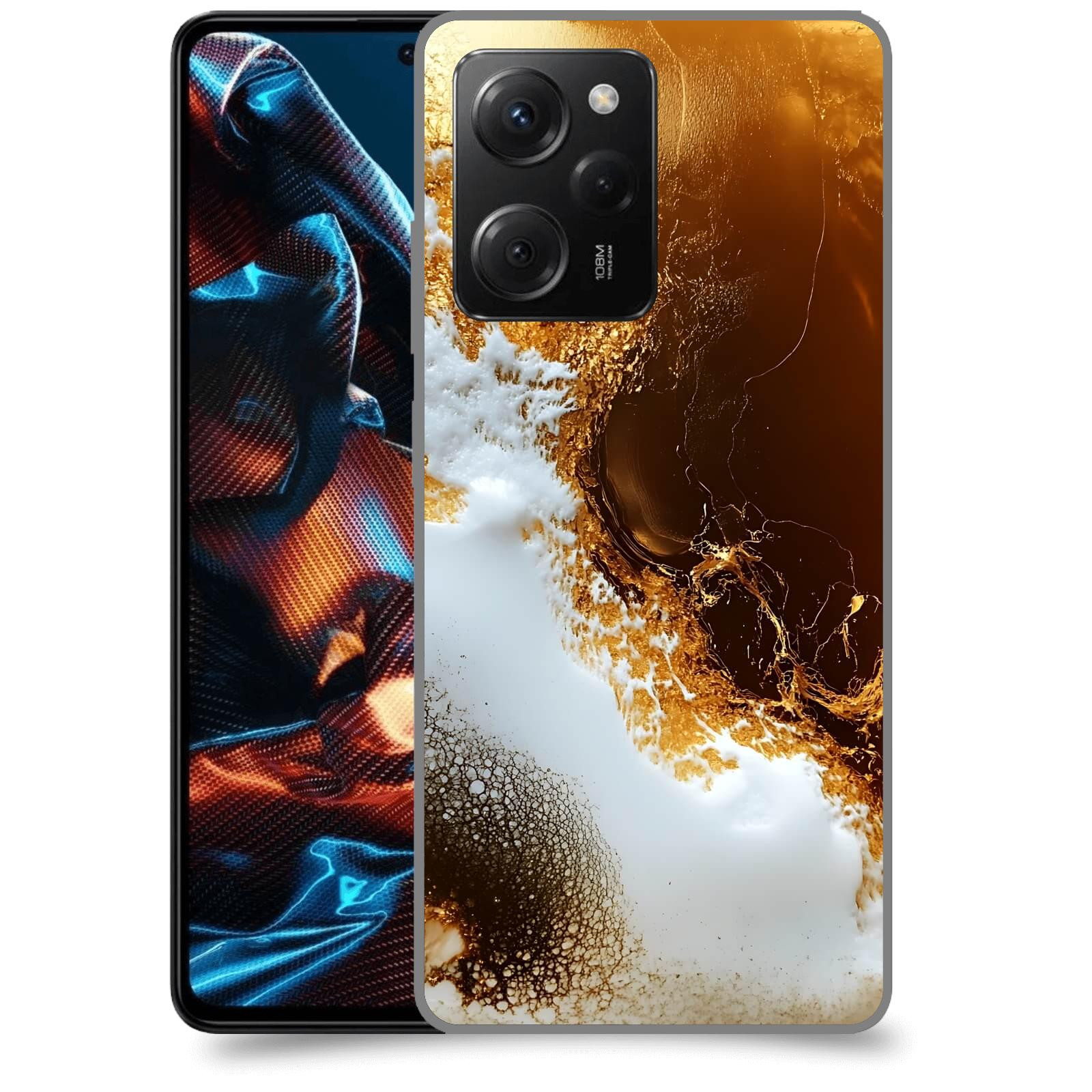 ACOVER Kryt na mobil Xiaomi Poco X5 Pro - Amber II