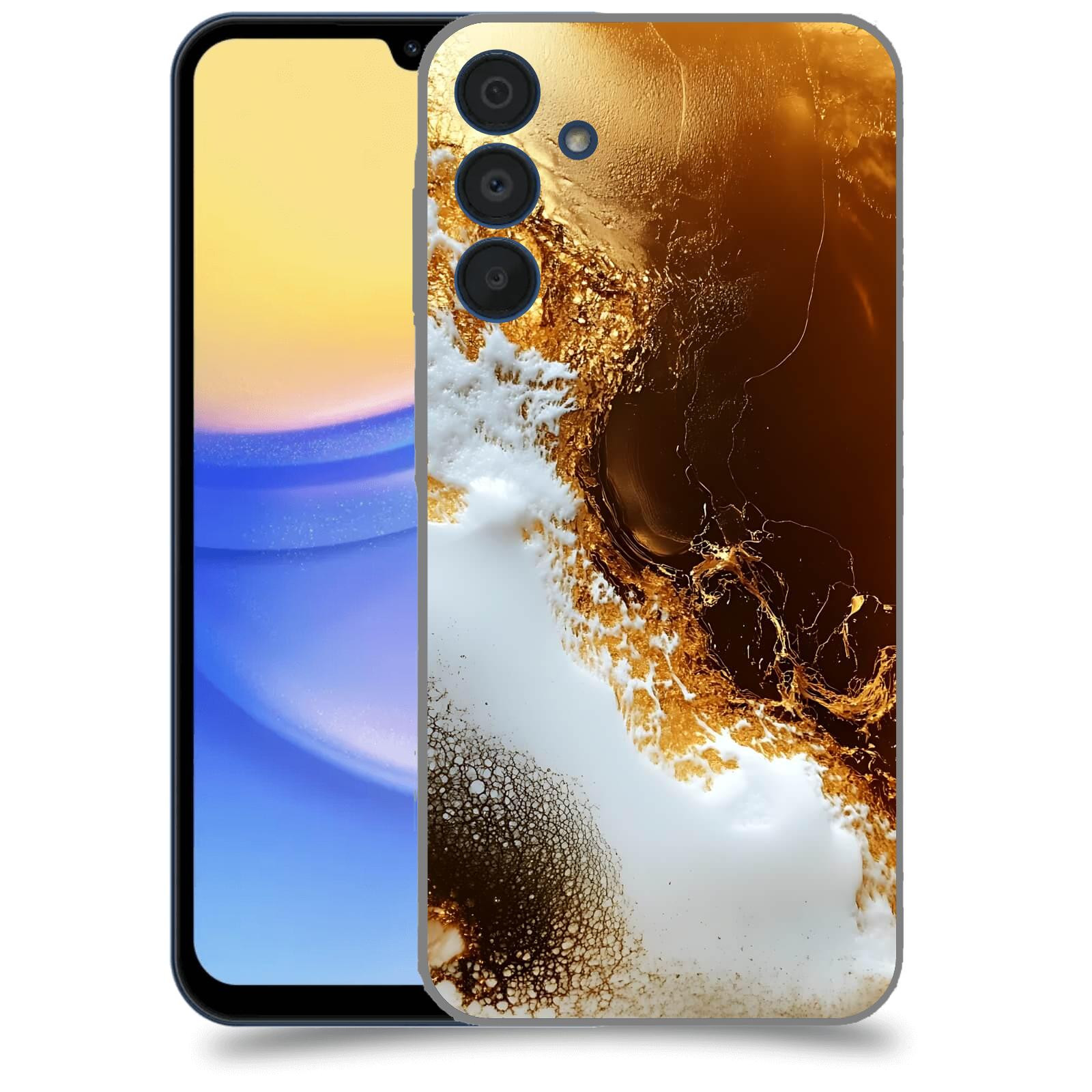 ACOVER Kryt na mobil Samsung Galaxy A15 5G - Amber II