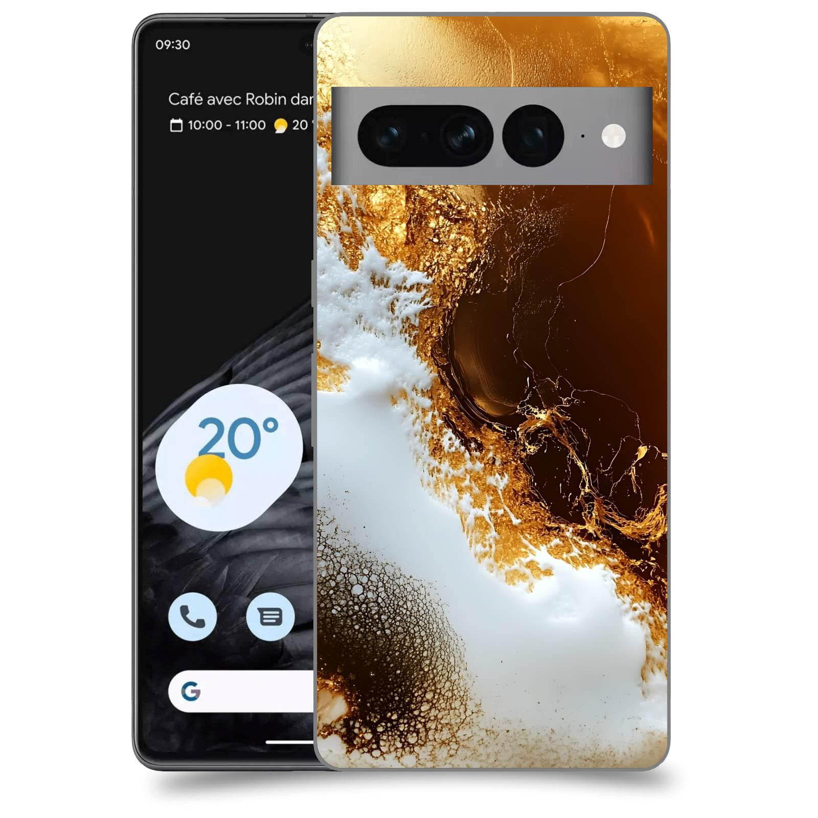 ACOVER Kryt na mobil Google pixel 7 pro - Amber II