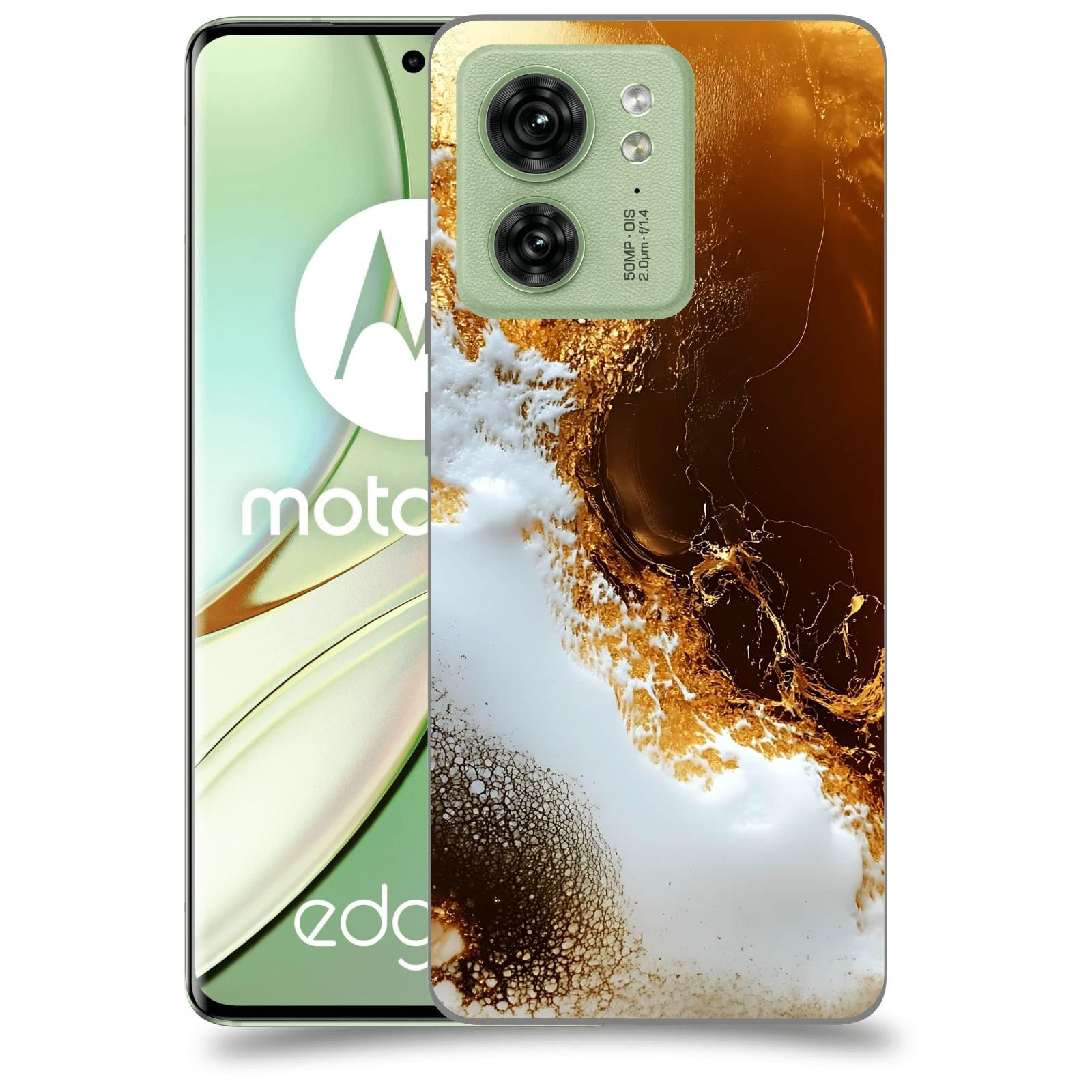 ACOVER Kryt na mobil Motorola EDGE 40 5G - Amber II