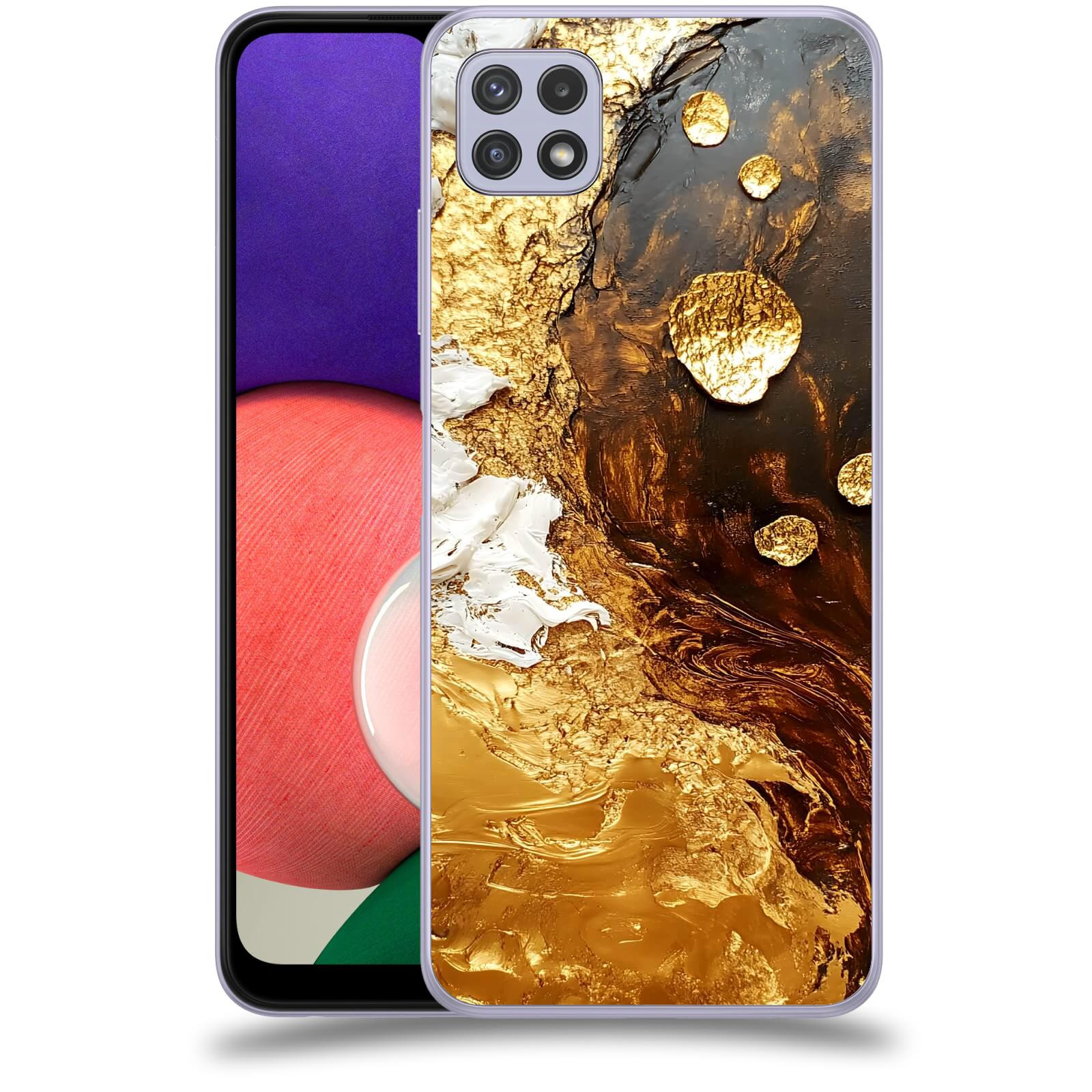 ACOVER Kryt na mobil Samsung Galaxy A22 5G A226B - Amber III