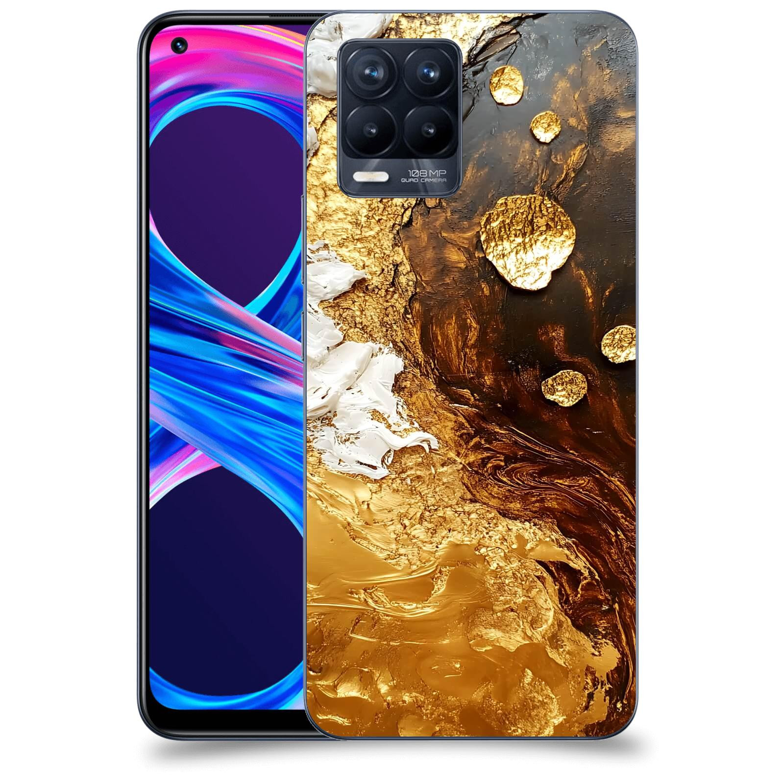 ACOVER Kryt na mobil Realme 8 Pro - Amber III