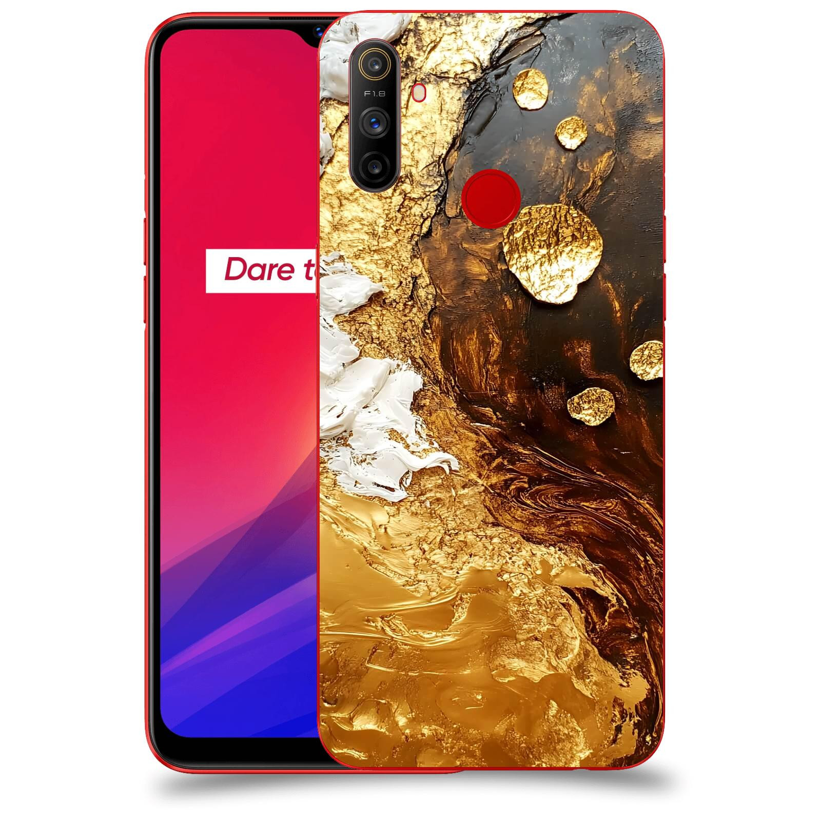 ACOVER Kryt na mobil Realme C3 - Amber III