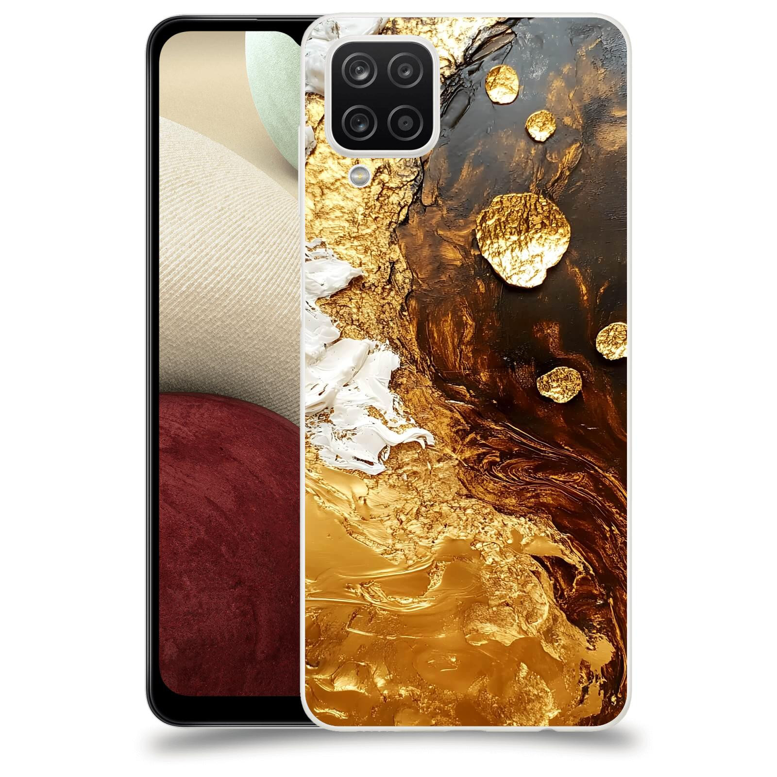 ACOVER Kryt na mobil Samsung Galaxy A12 A125F - Amber III