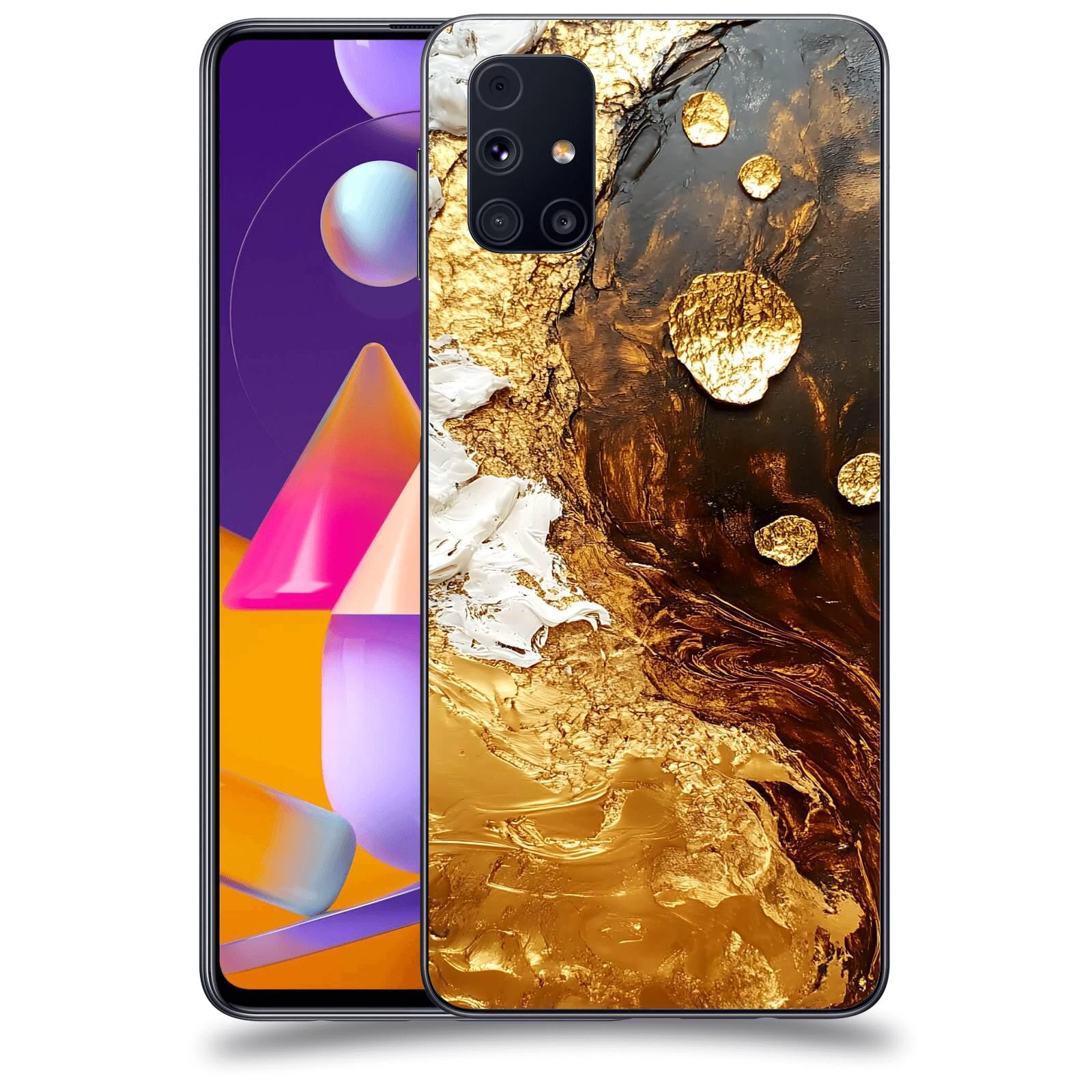 ACOVER Kryt na mobil Samsung Galaxy M31s - Amber III